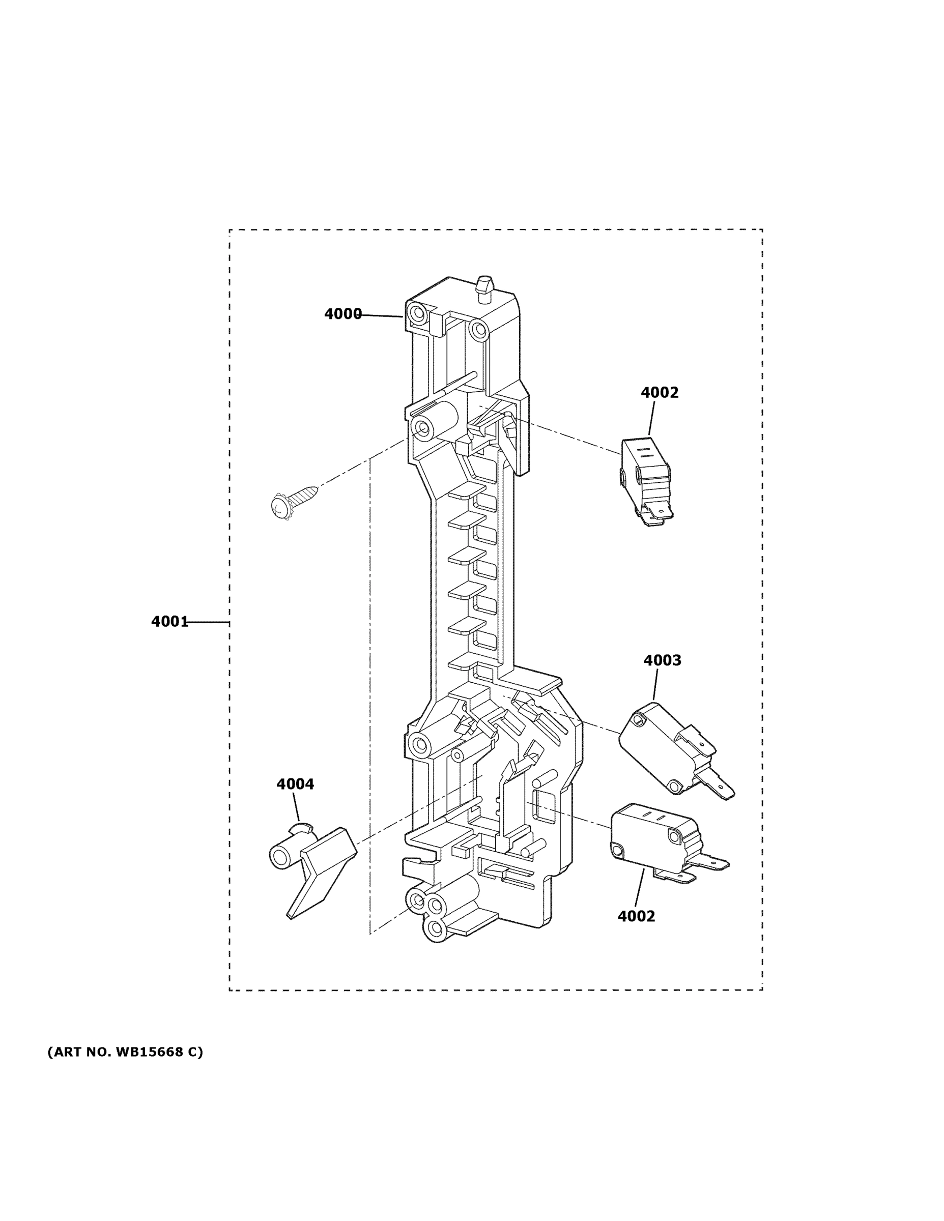 LATCH BOARD PARTS