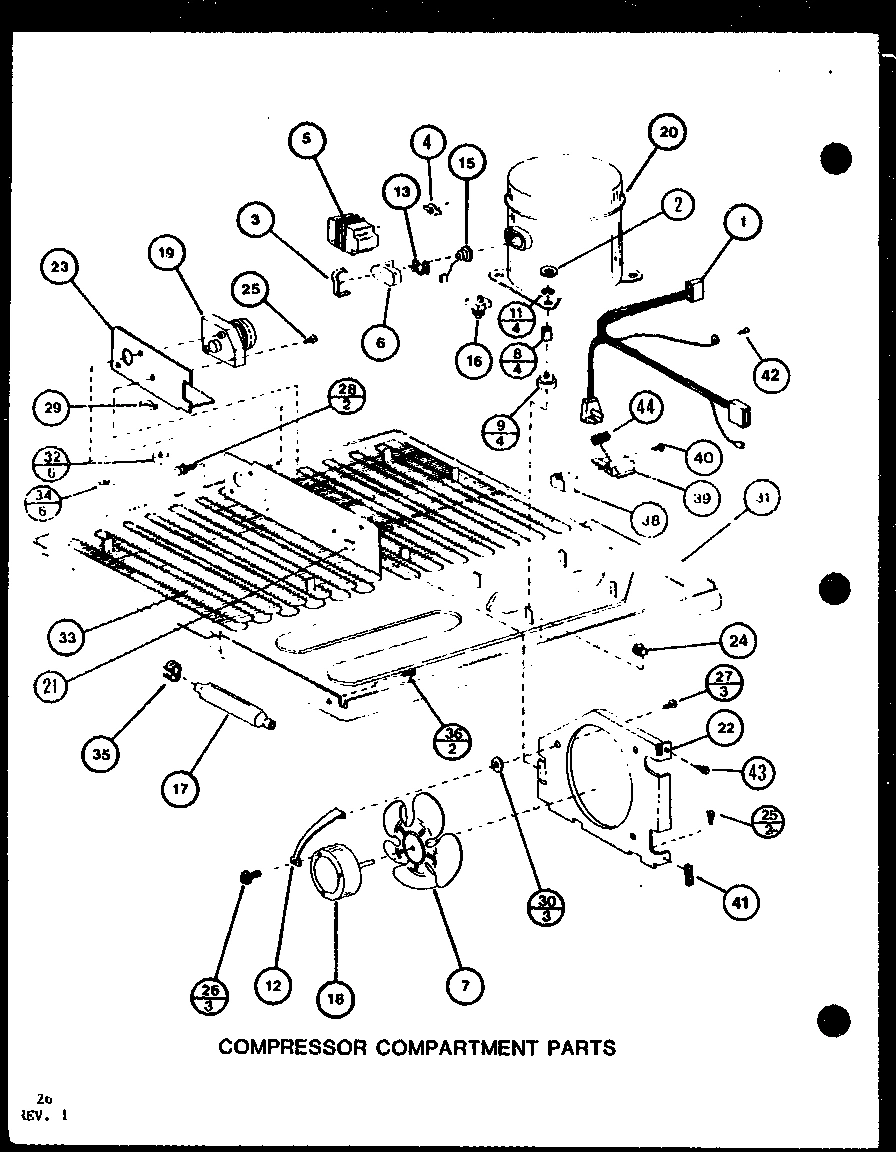 01 - COMPRESSOR COMPARTMENT PARTS