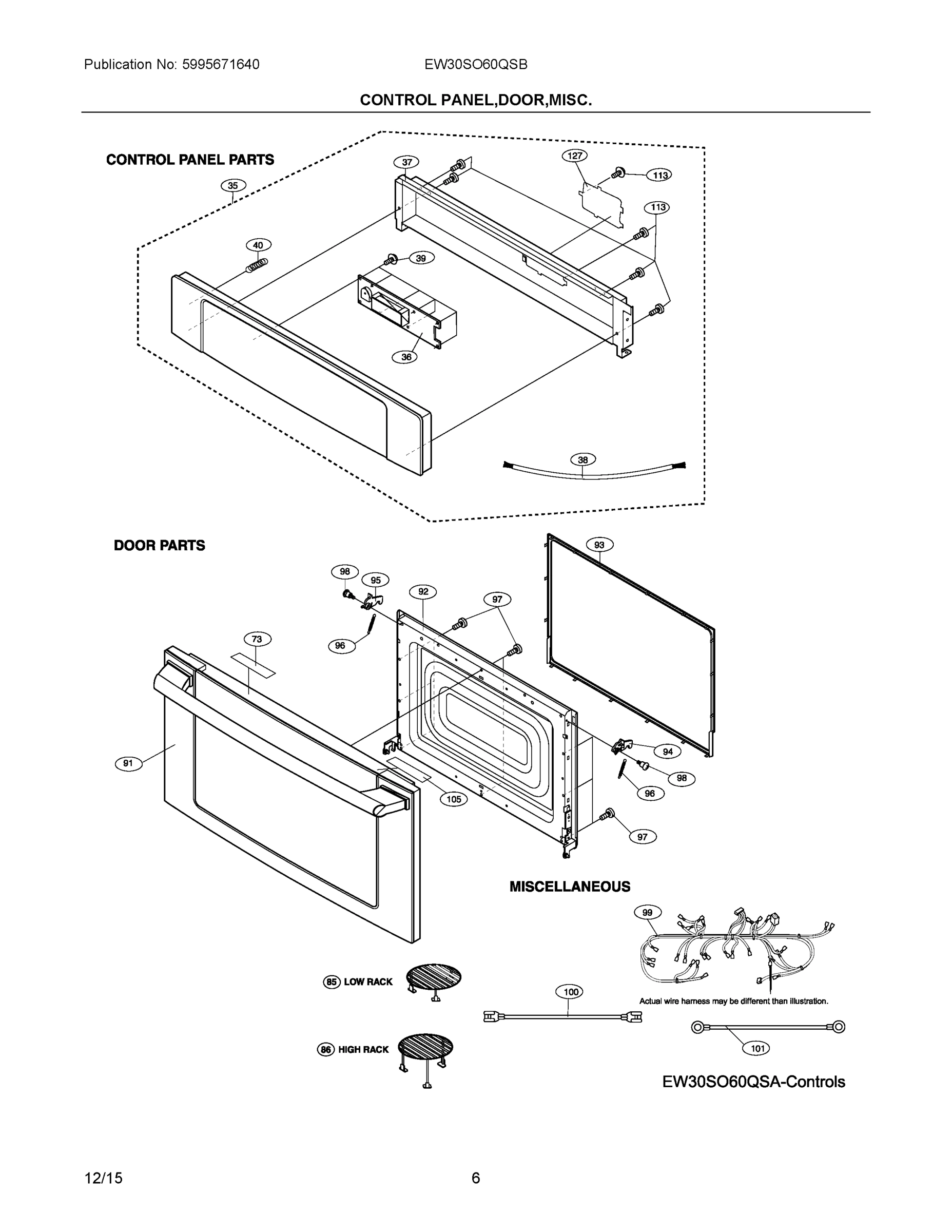 03 - CONTROL PANEL, DOOR, MISC