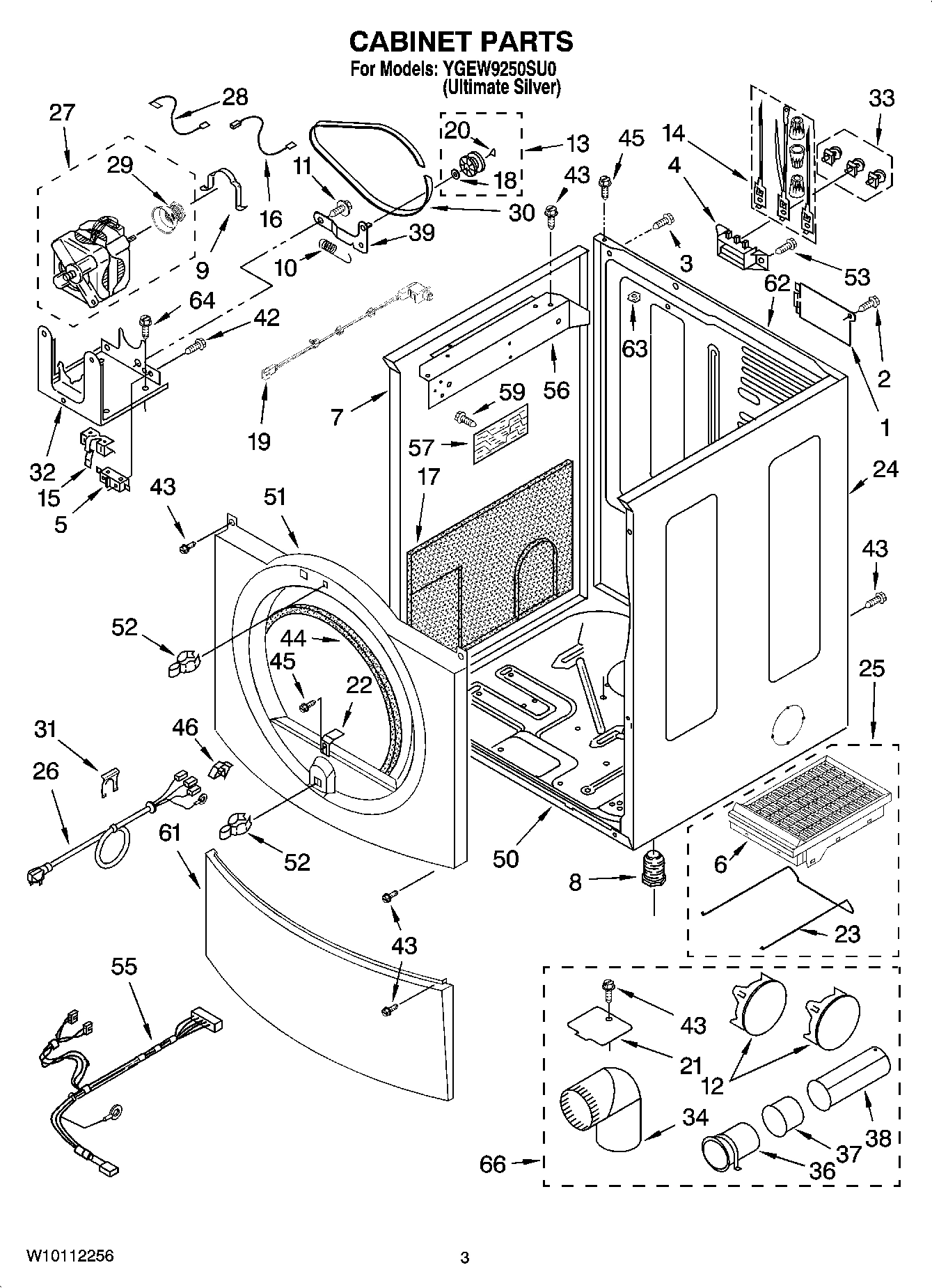 02 - CABINET PARTS