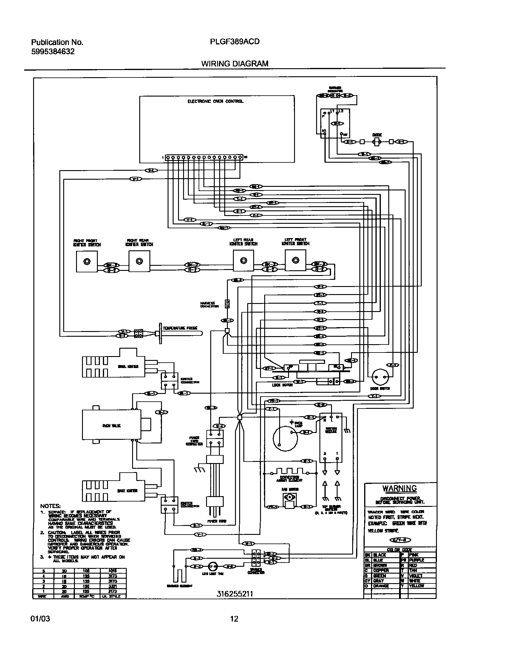 12 - WIRING DIAGRAM