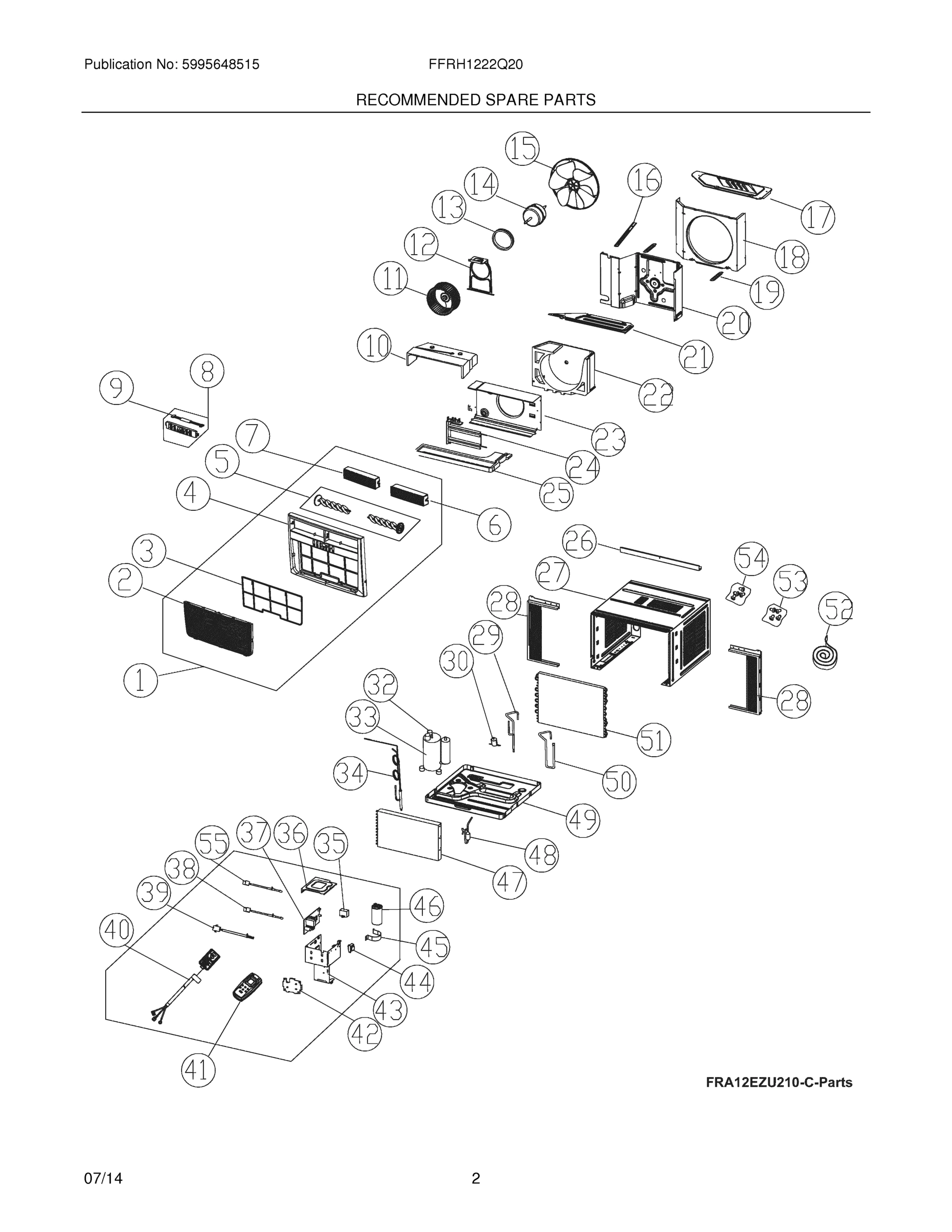 03 - RECOMMENDED SPARE PARTS