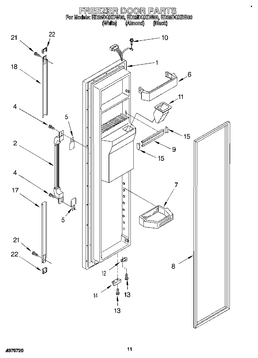 07 - FREEZER DOOR