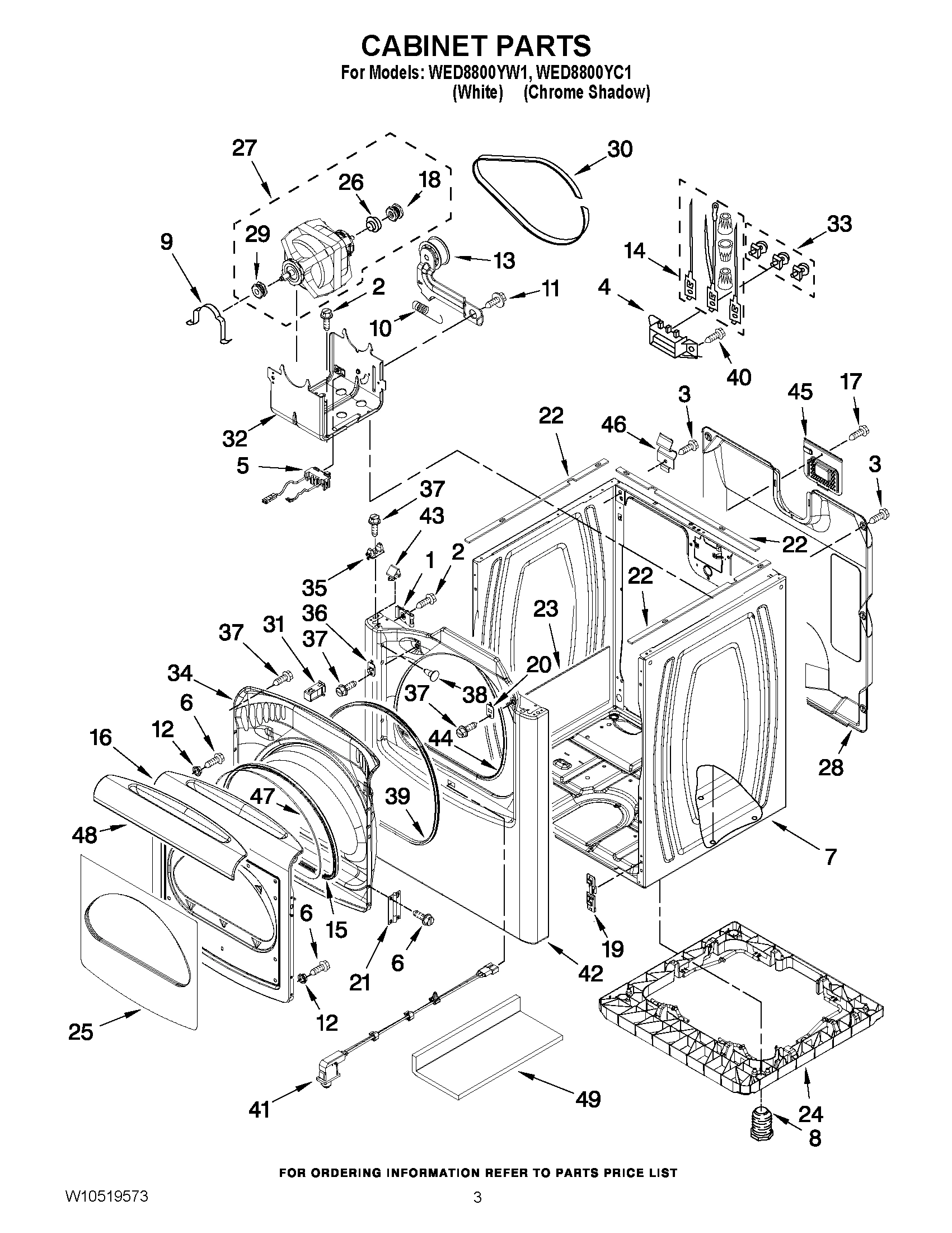 02 - CABINET PARTS