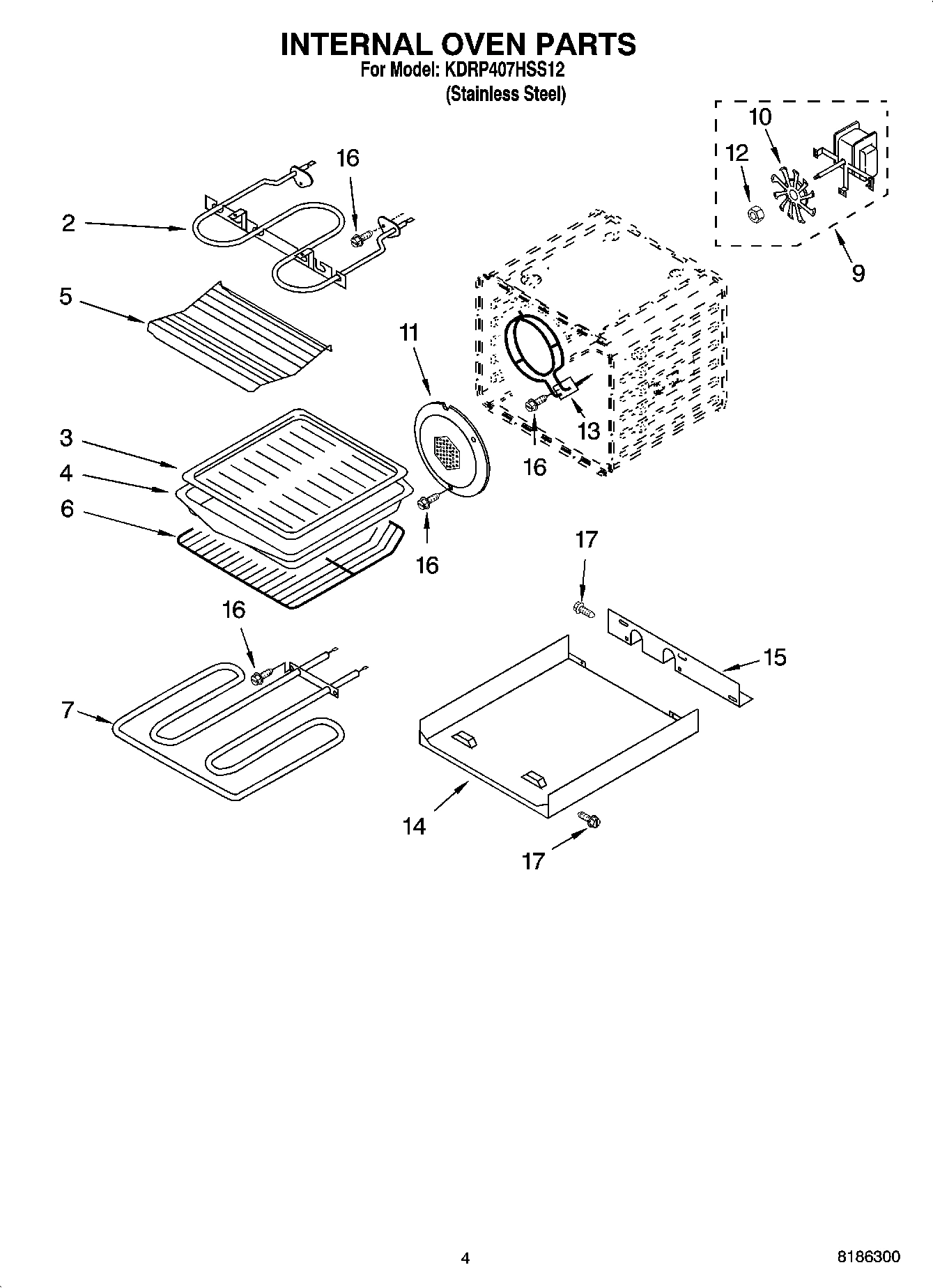 03 - INTERNAL OVEN PARTS