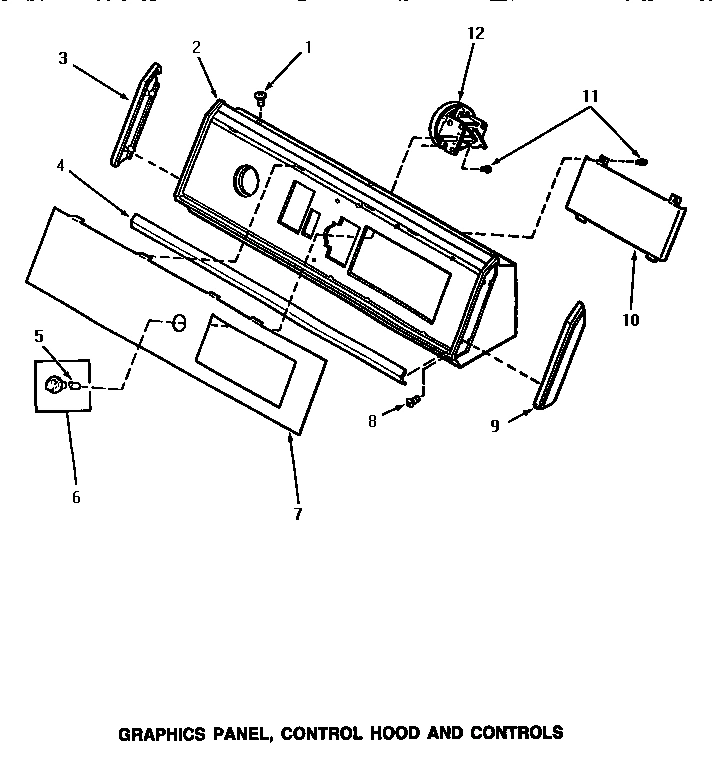 10 - GRAPHICS PANEL, CONTROL HOOD & CONTROLS