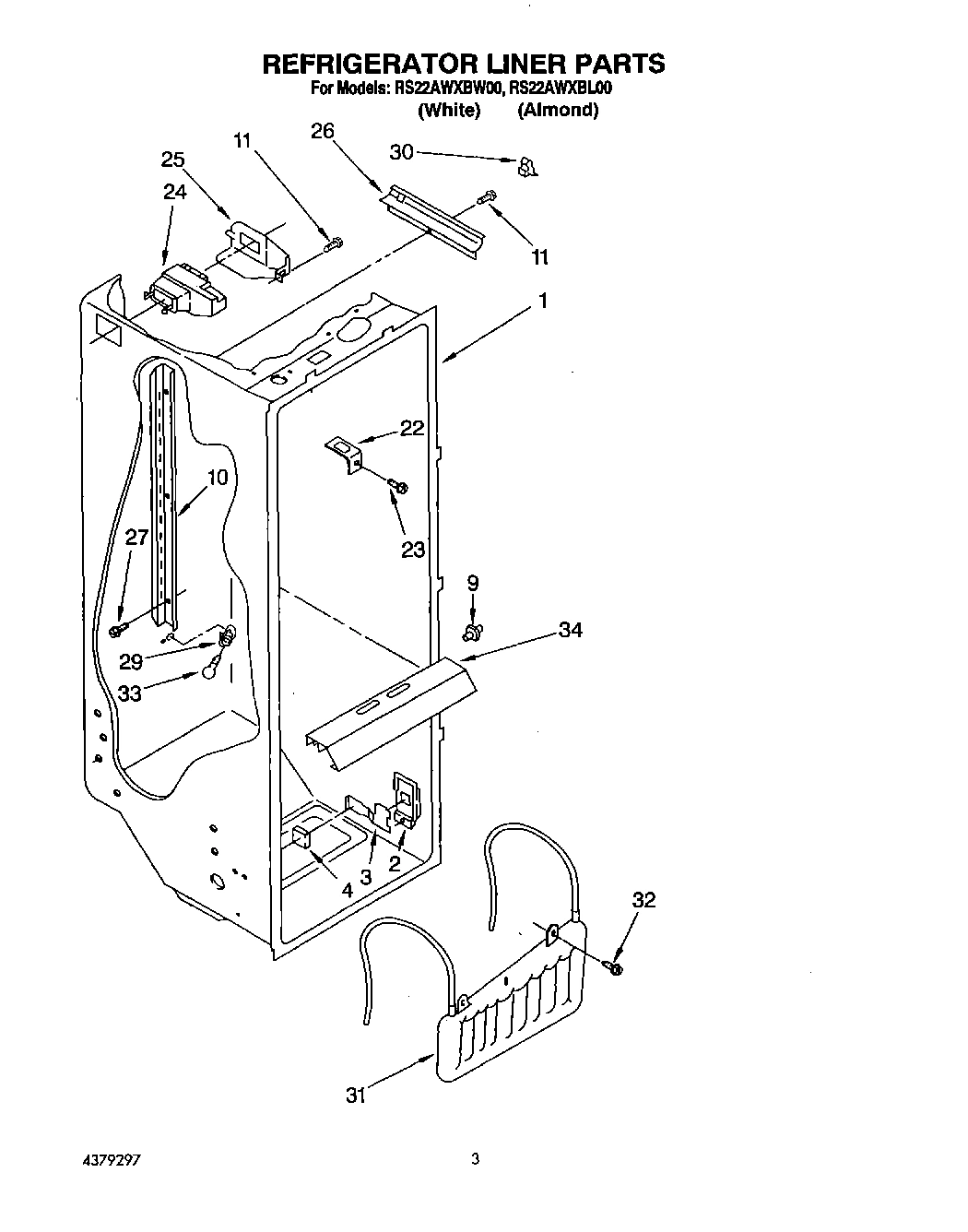 02 - REFRIGERATOR LINER