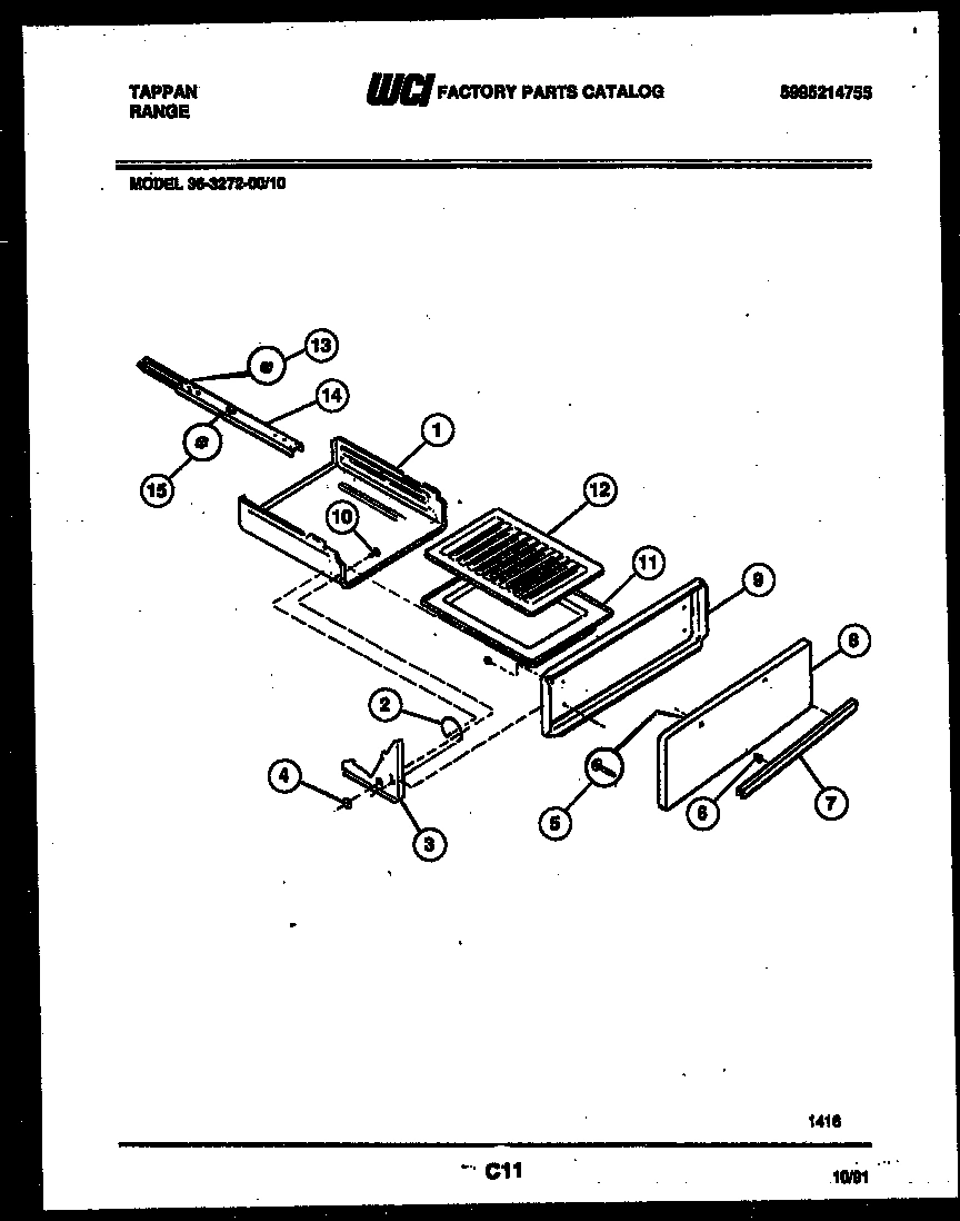 07 - BROILER DRAWER PARTS