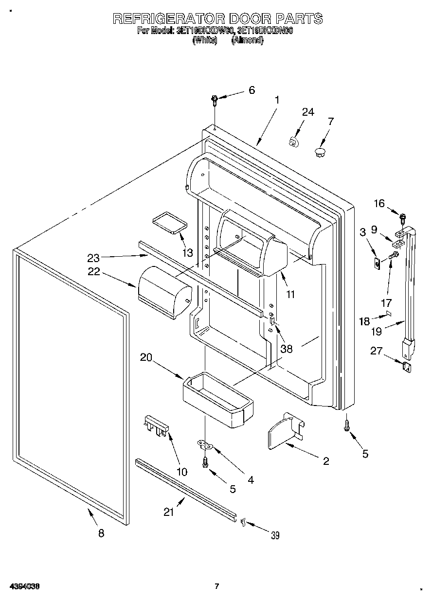 04 - REFRIGERATOR DOOR