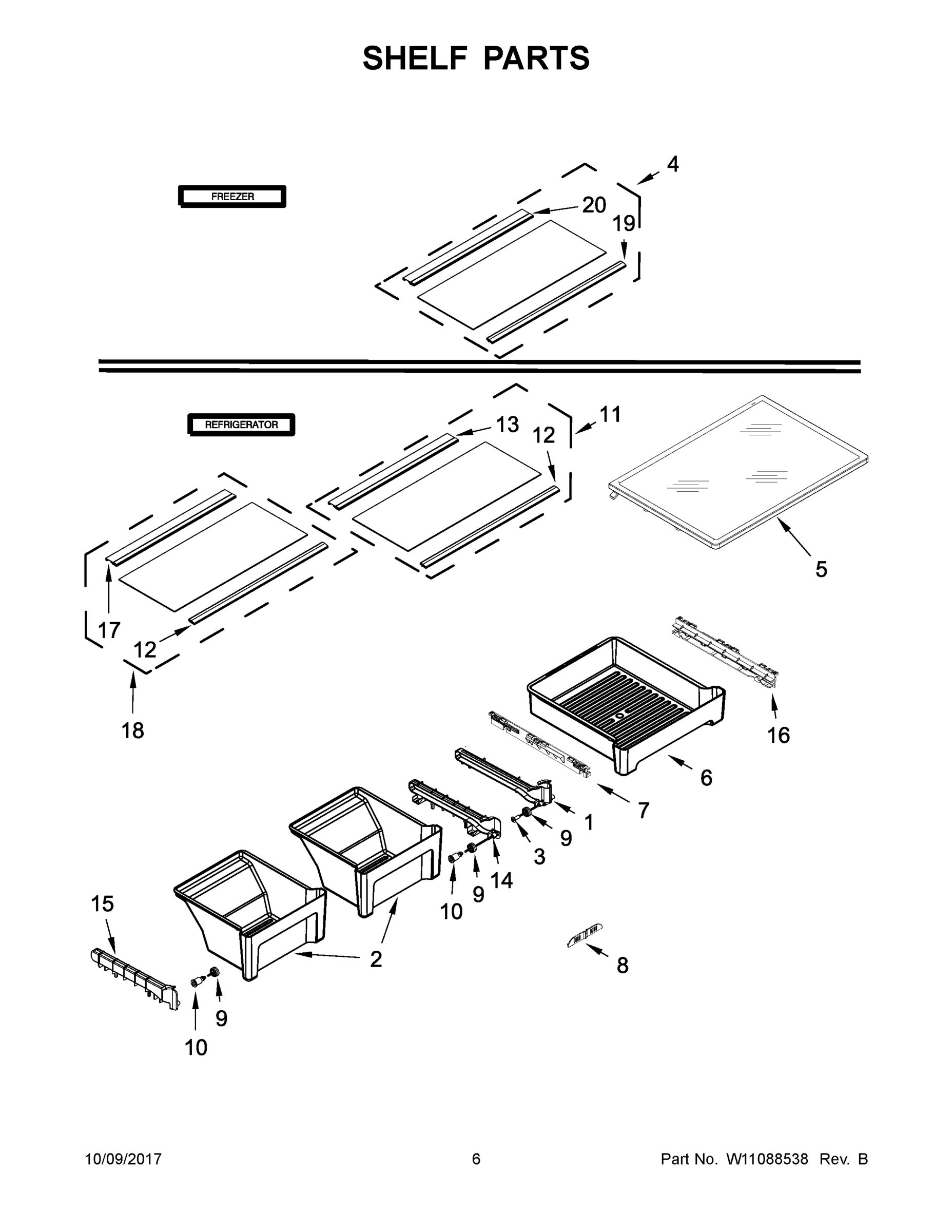 04 - SHELF PARTS