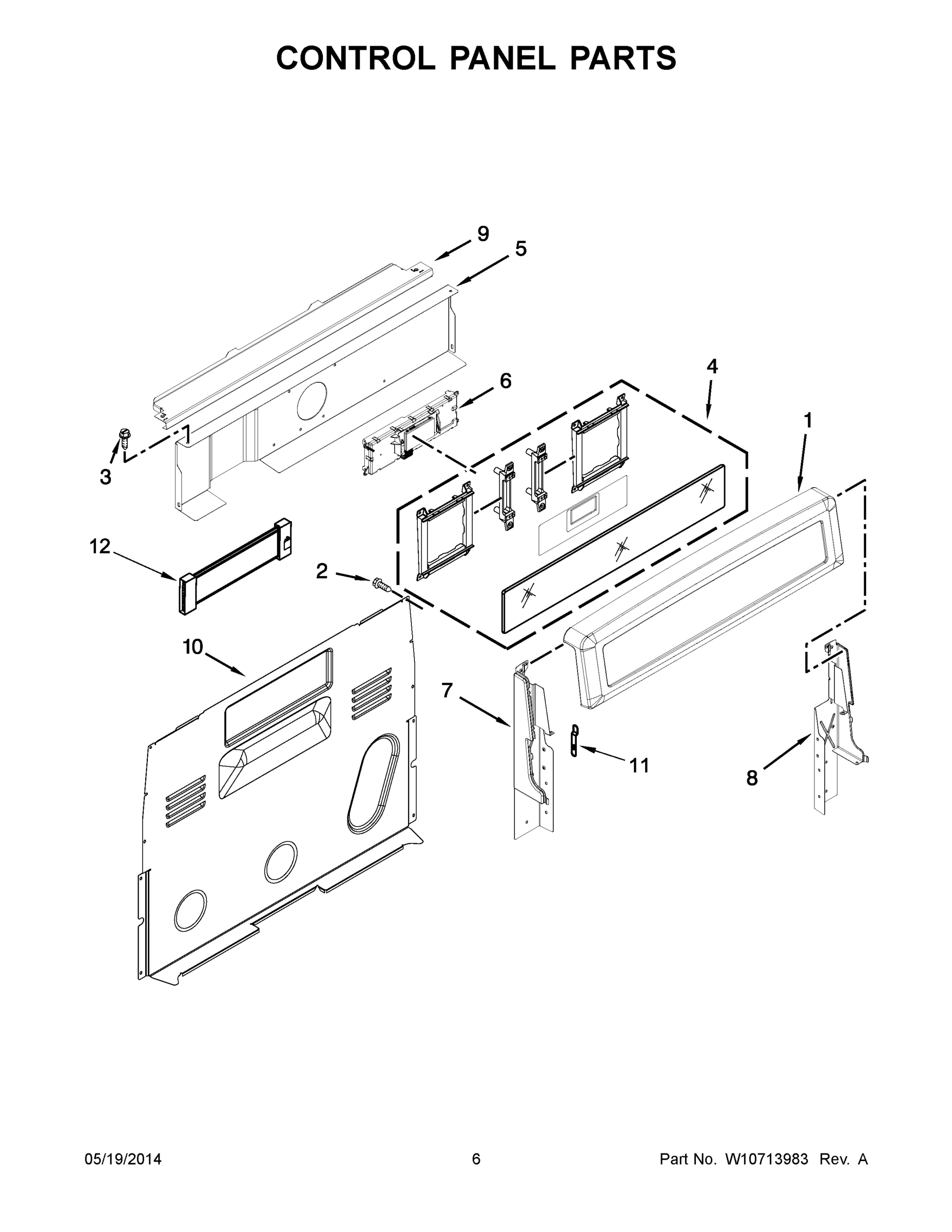 04 - CONTROL PANEL PARTS
