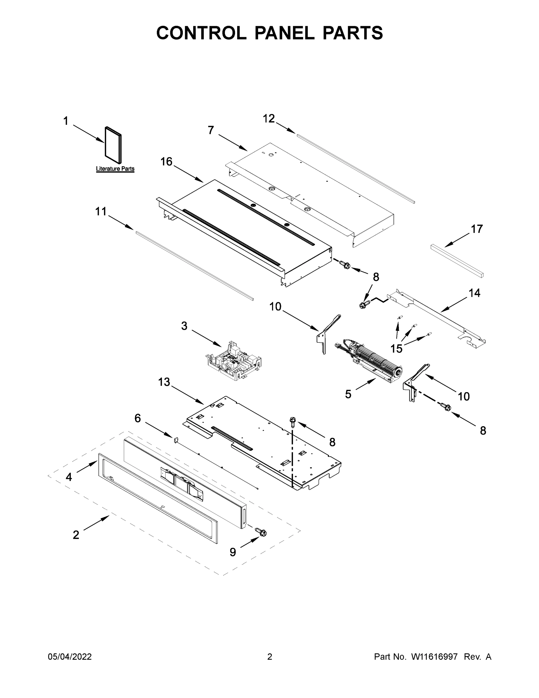 02 - CONTROL PANEL PARTS