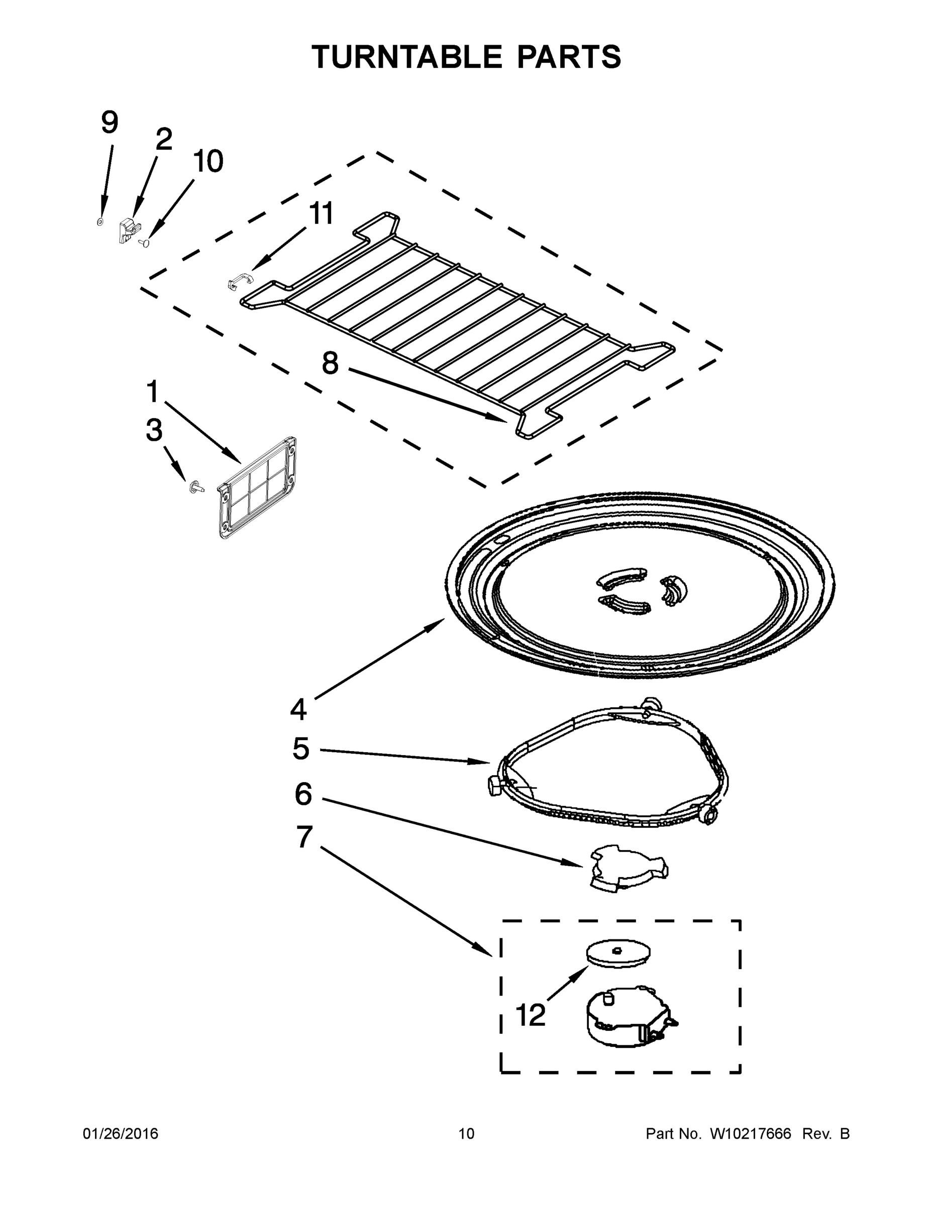 06 - TURNTABLE PARTS