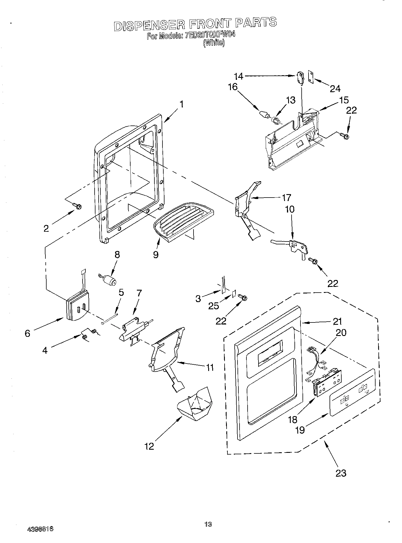 08 - DISPENSER FRONT
