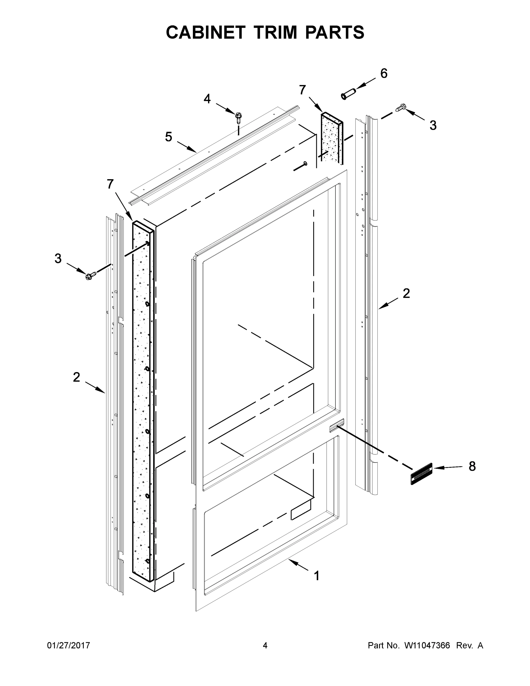 03 - CABINET TRIM PARTS