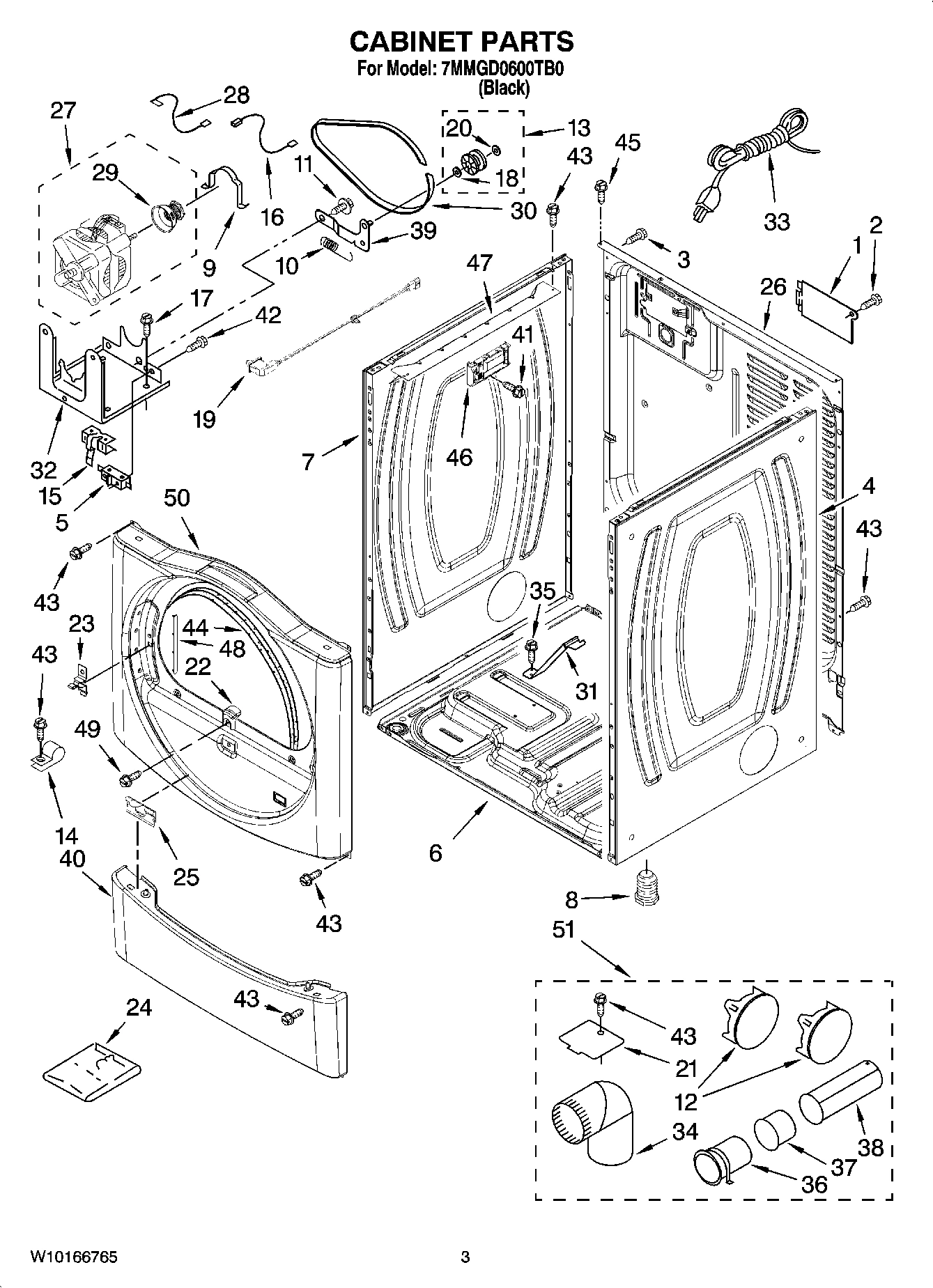 02 - CABINET PARTS