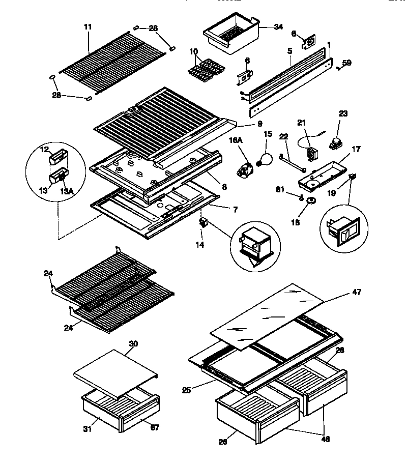 04 - SHELVES/CONTROLS