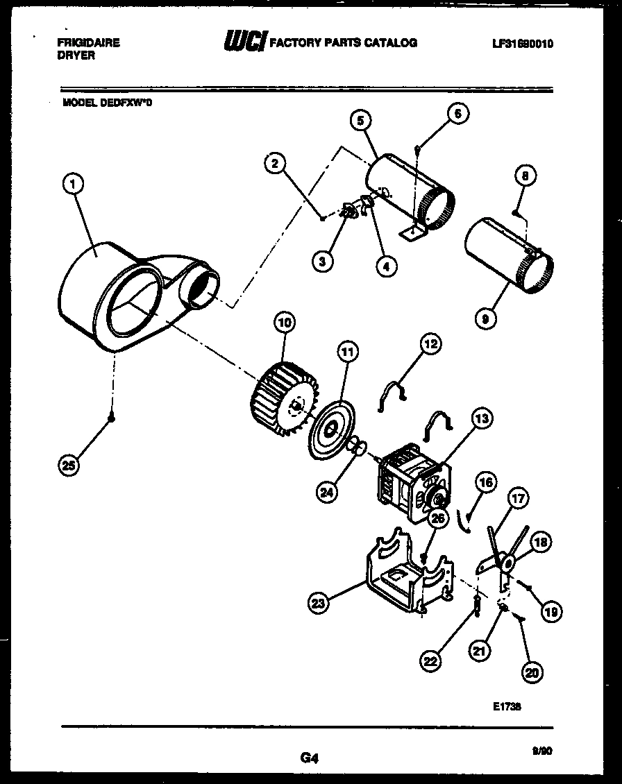 05 - MOTOR AND BLOWER PARTS