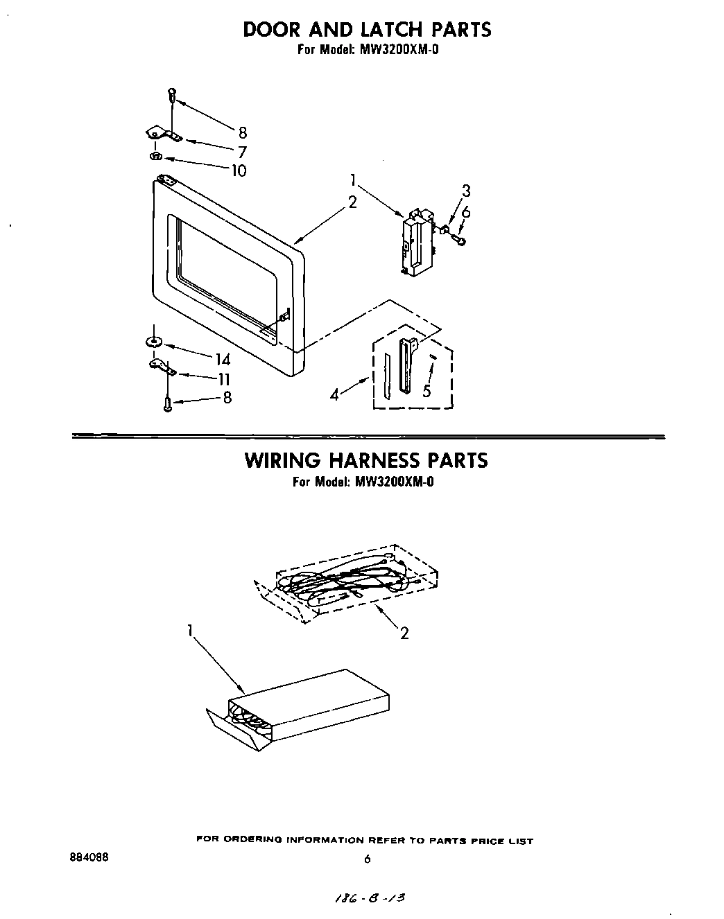04 - DOOR AND LATCH , WIRING HARNESS