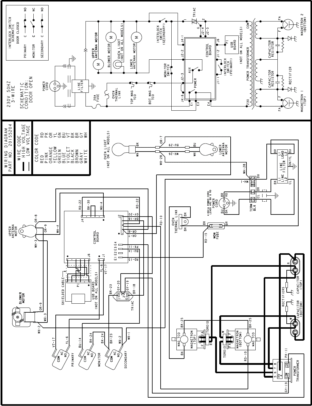 WIRING / SCHEMATIC DIAGRAMS , SUPPLEMENTAL