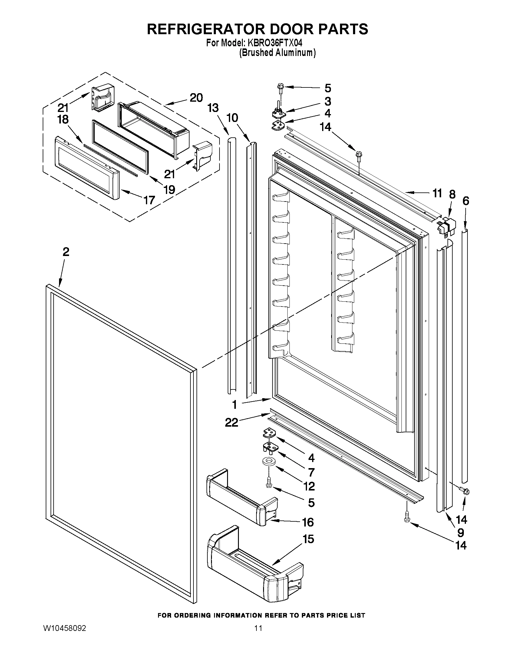 07 - REFRIGERATOR DOOR PARTS