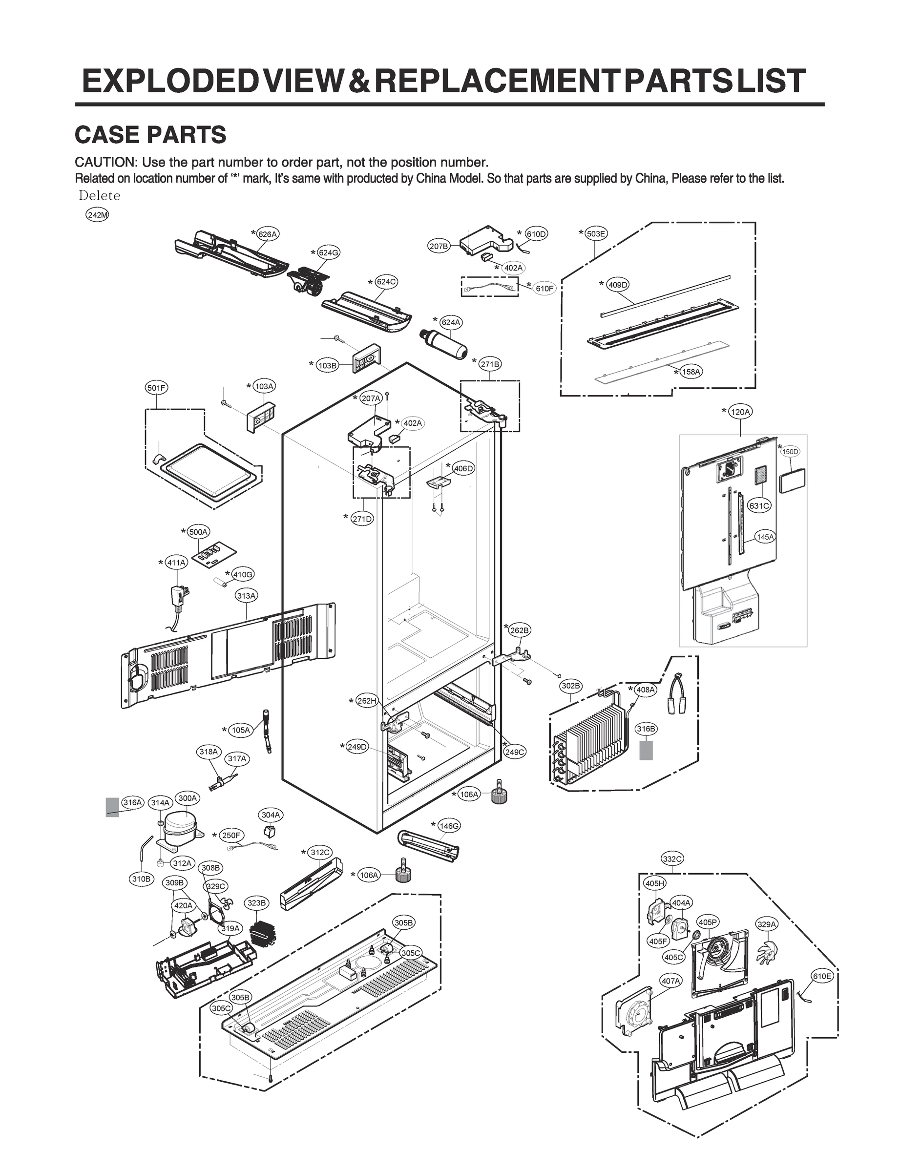 CASE PARTS