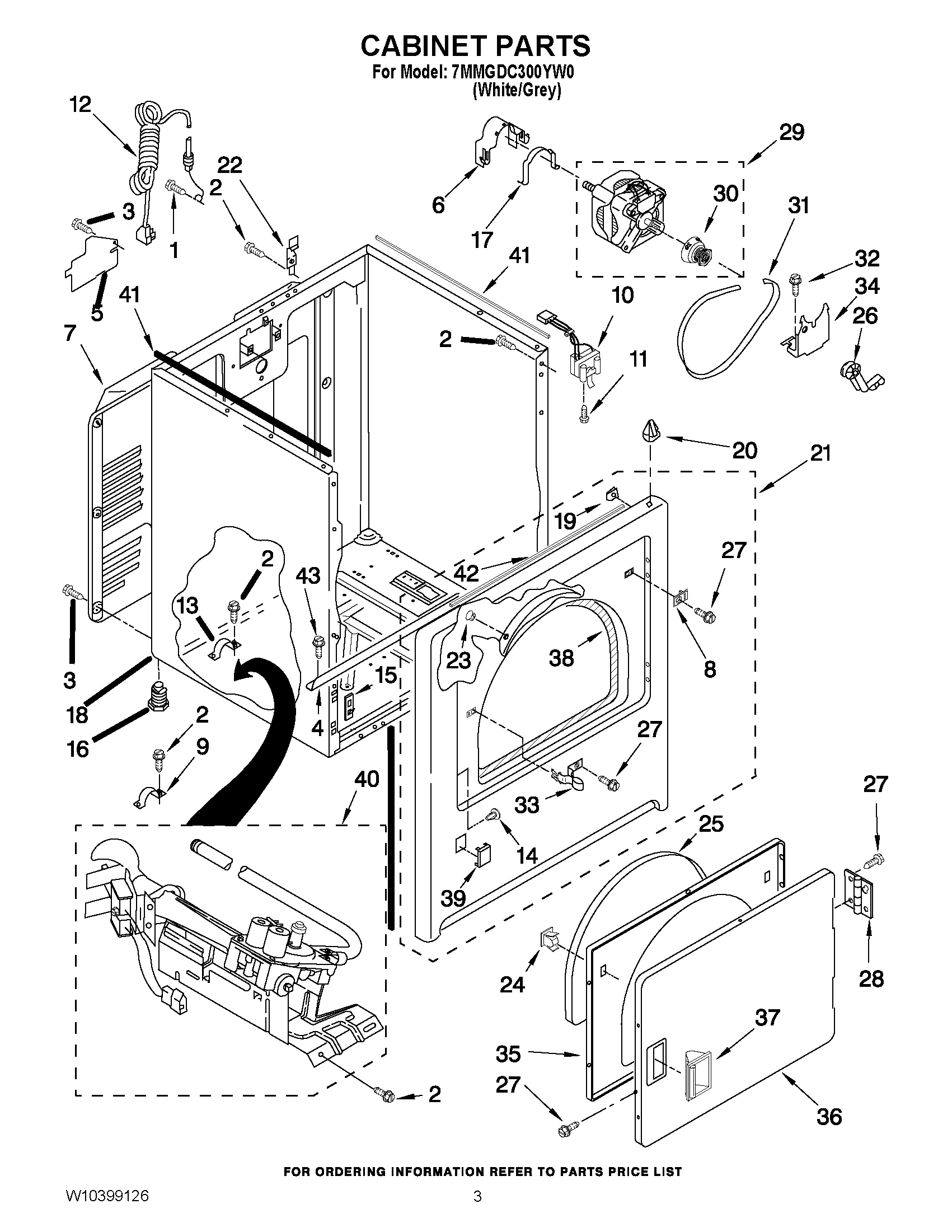 02 - CABINET PARTS