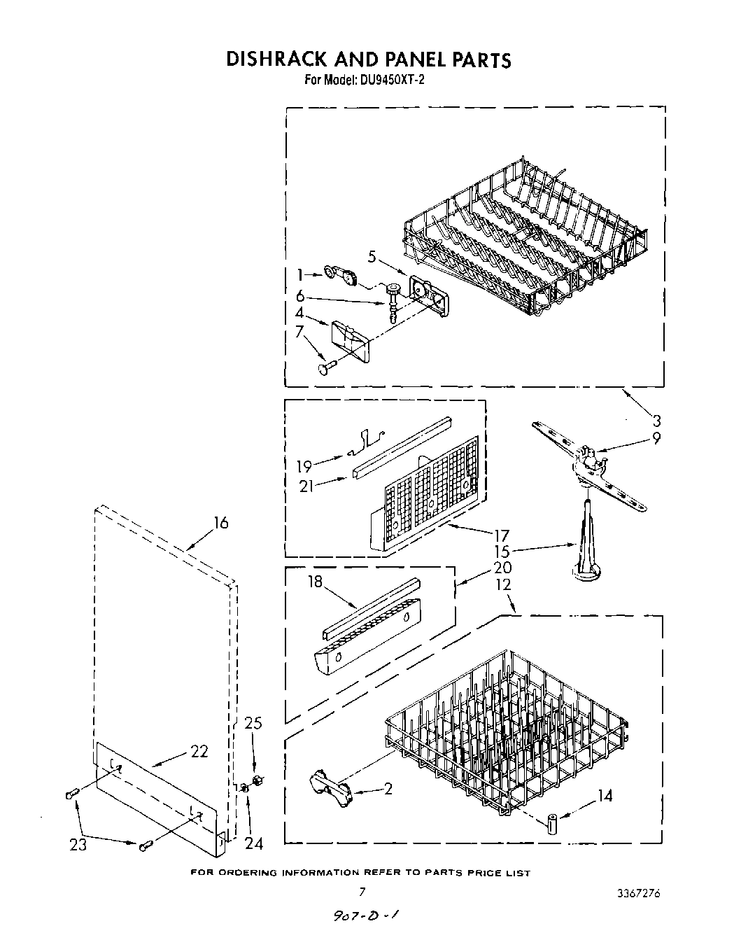 05 - DISH RACK AND PANEL
