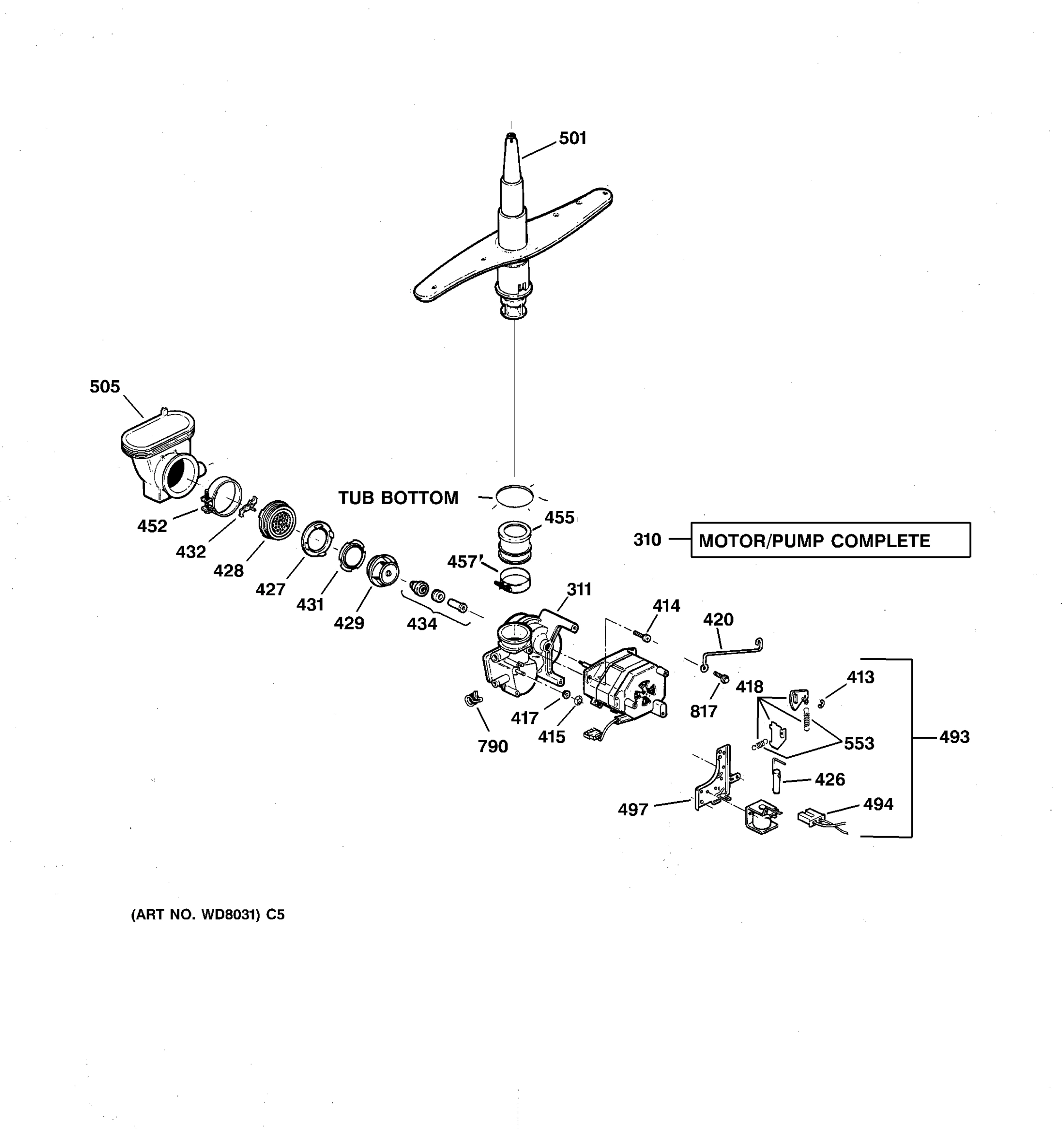 MOTOR-PUMP MECHANISM