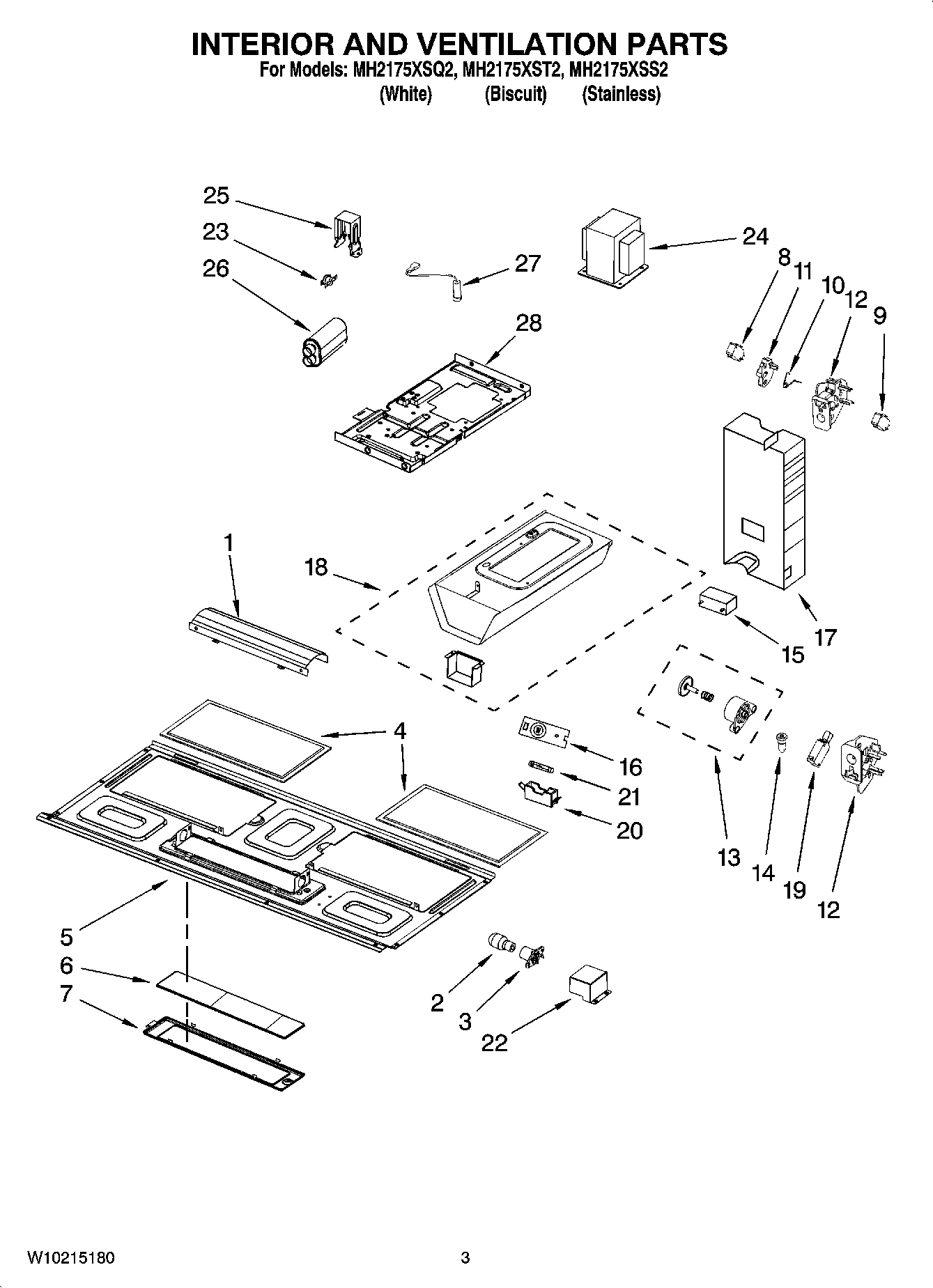 03 - INTERIOR AND VENTILATION PARTS