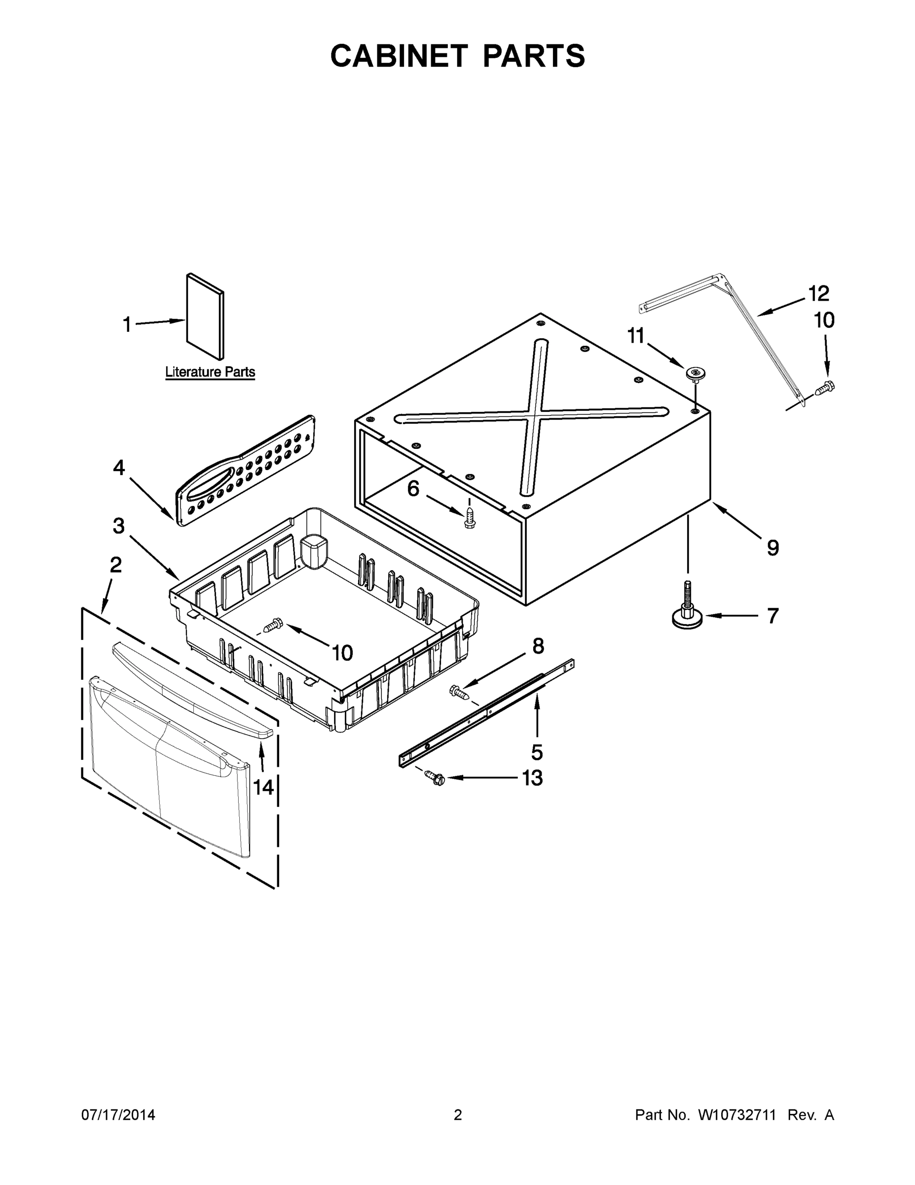 02 - CABINET PARTS