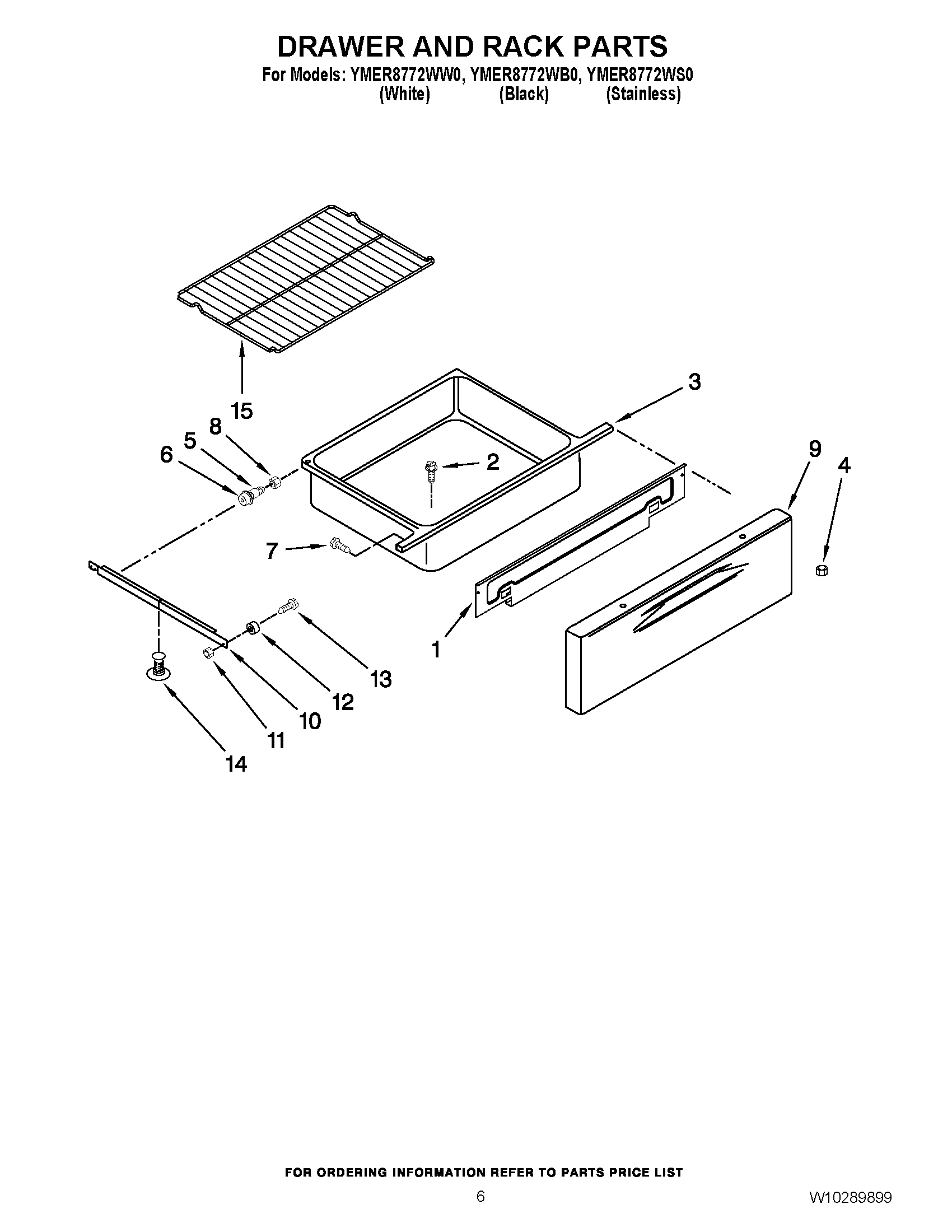 05 - DRAWER AND RACK PARTS