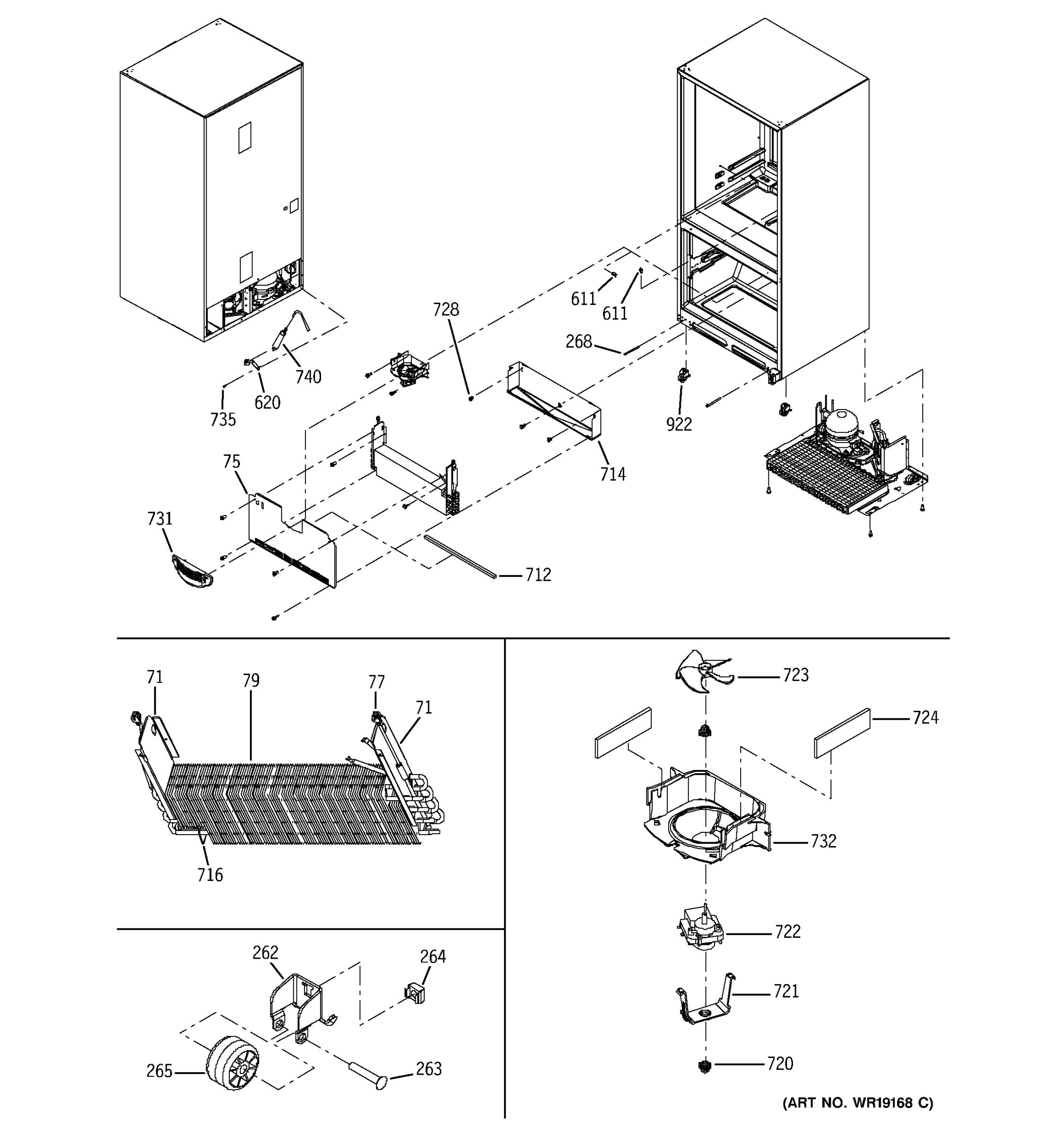 EVAPORATOR & FREEZER CONTROL ASSEMBLIES