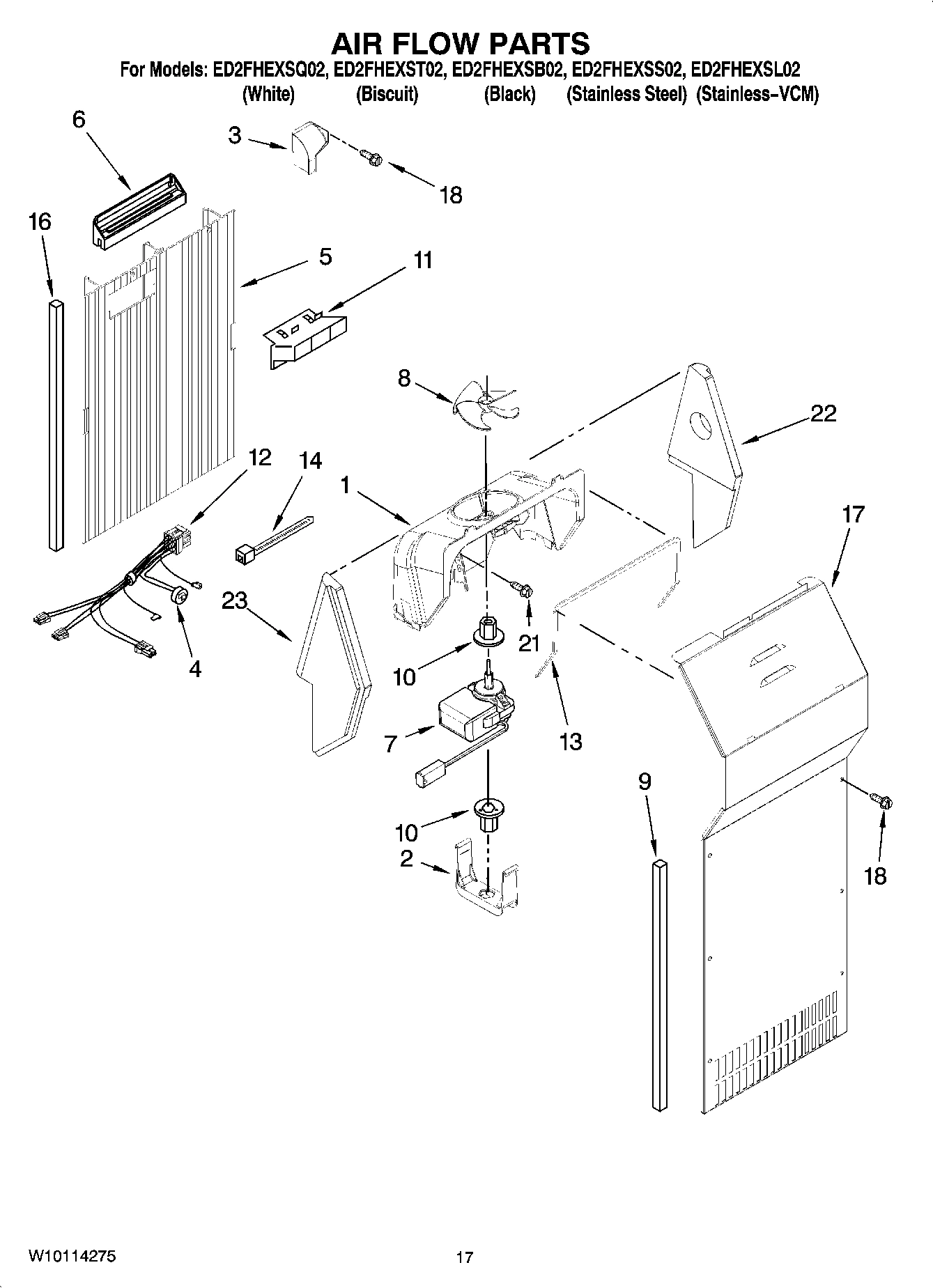 10 - AIR FLOW PARTS