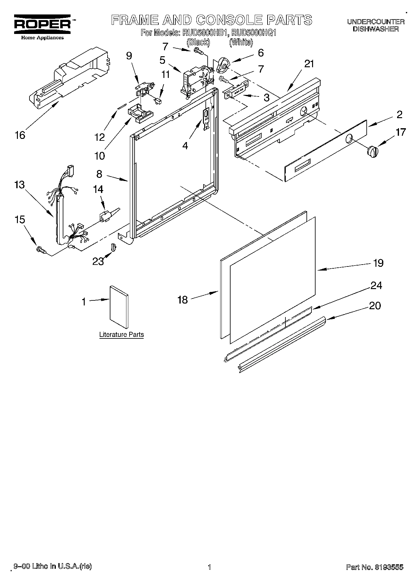 01 - FRAME & CONSOLE, LITERATURE