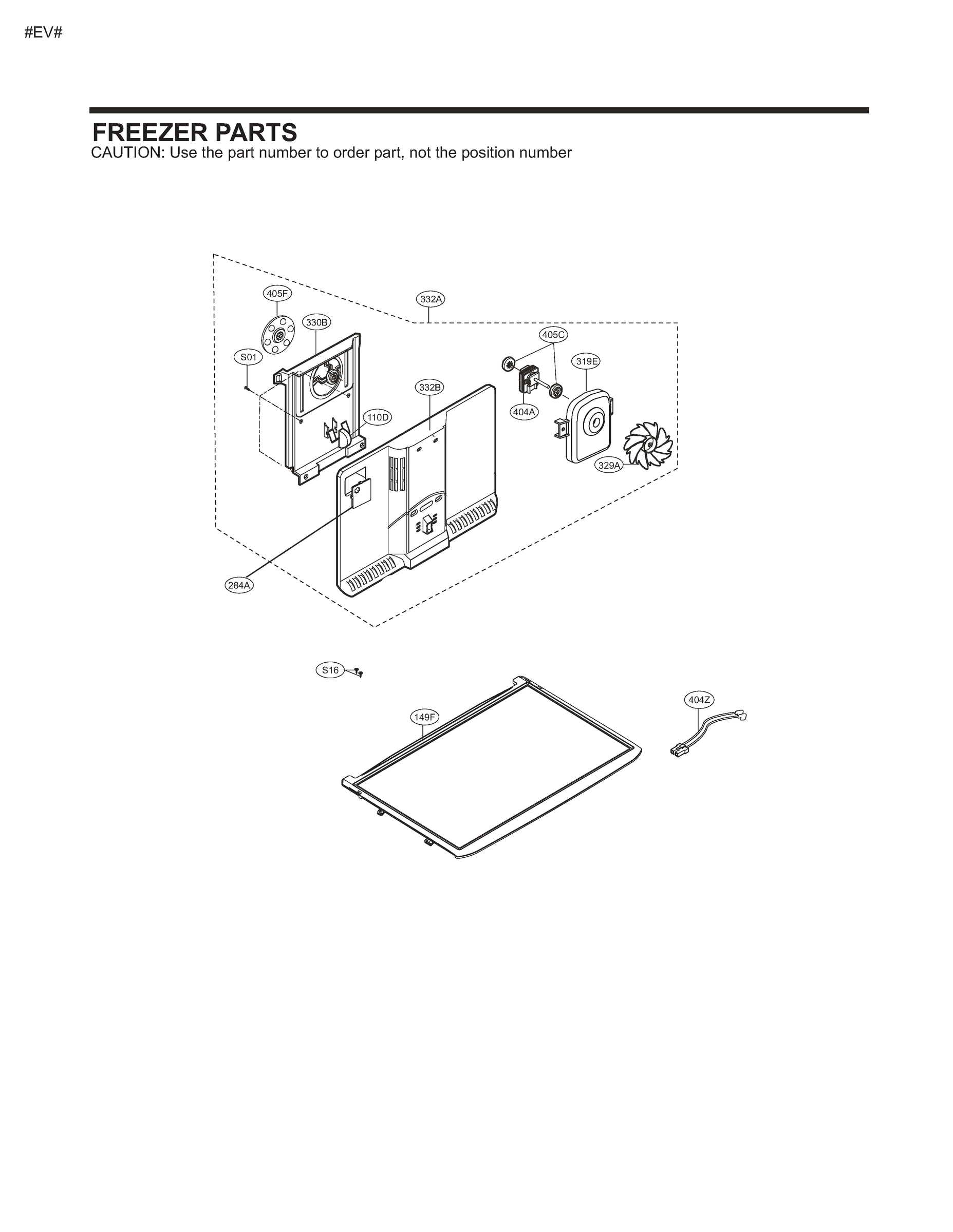 FREEZER PARTS