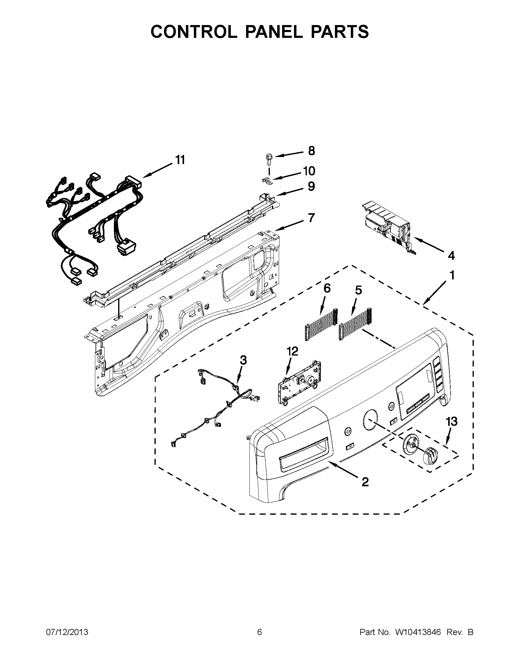 03 - CONTROL PANEL PARTS