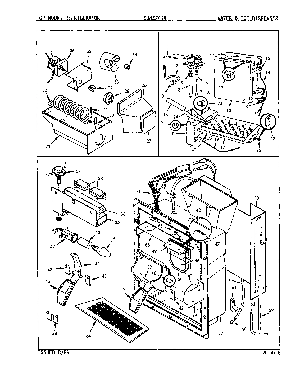 02 - WATER & ICE DISPENSER