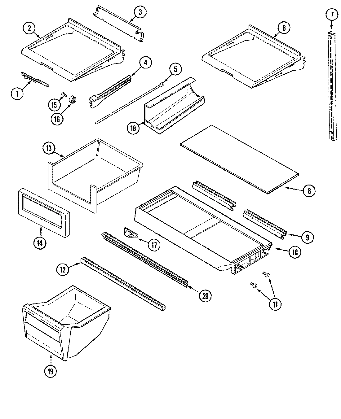 09 - SHELVES & ACCESSORIES