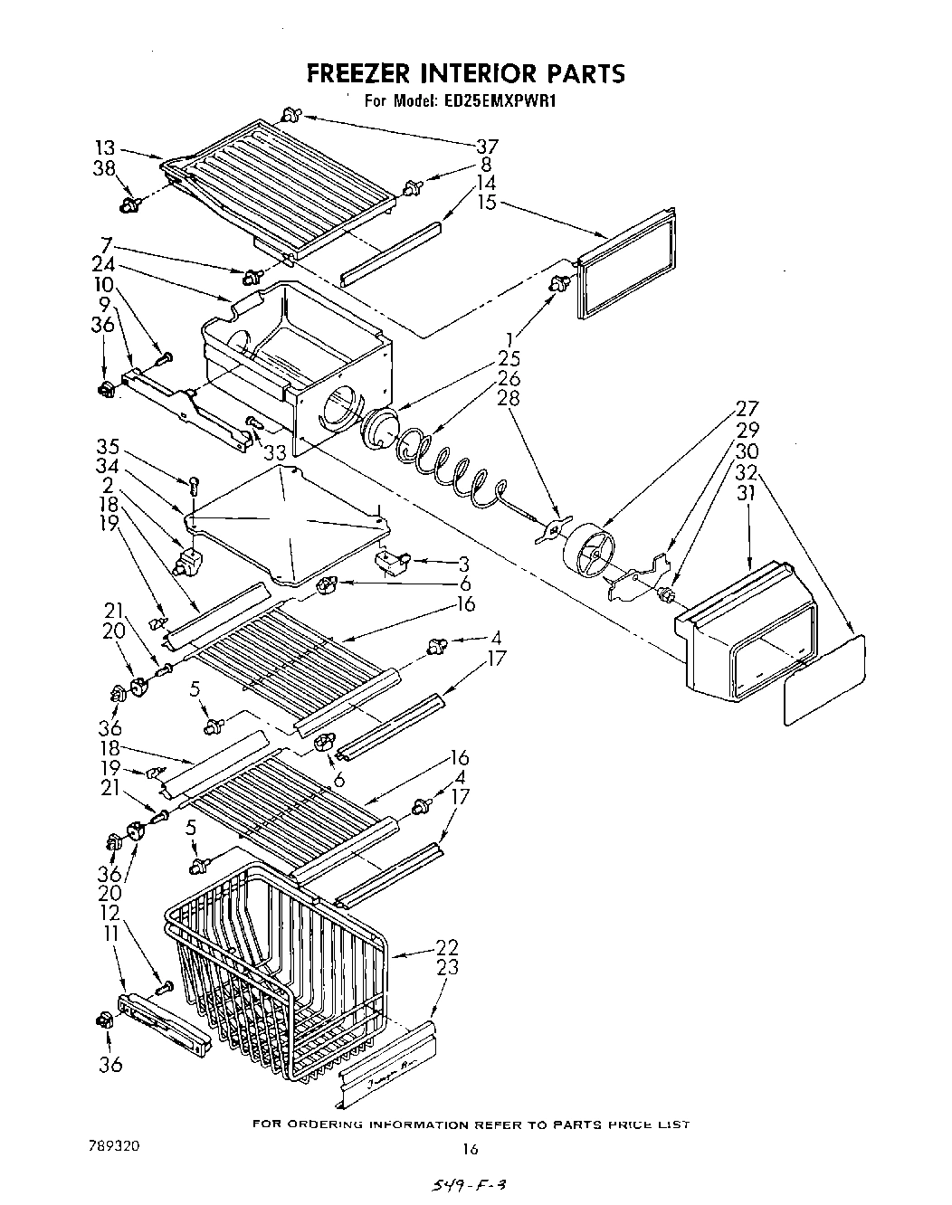 09 - FREEZER INTERIOR