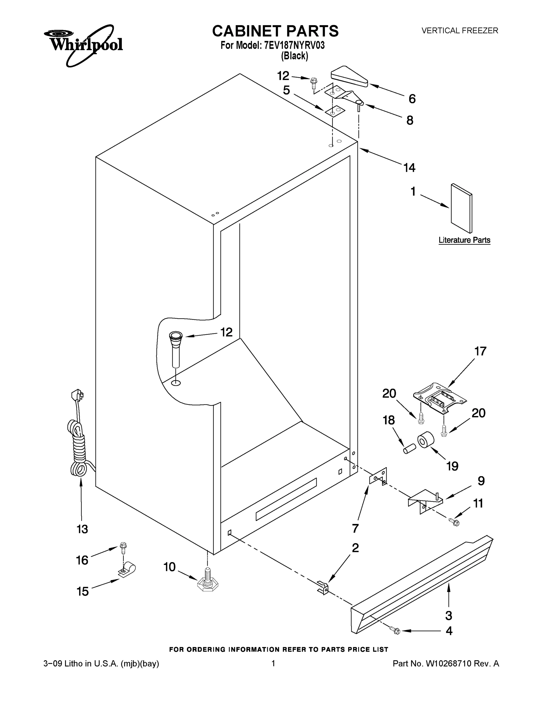 01 - CABINET PARTS