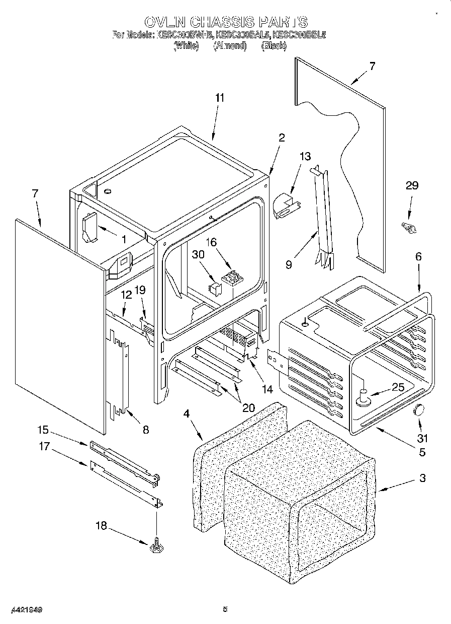 04 - OVEN CHASSIS