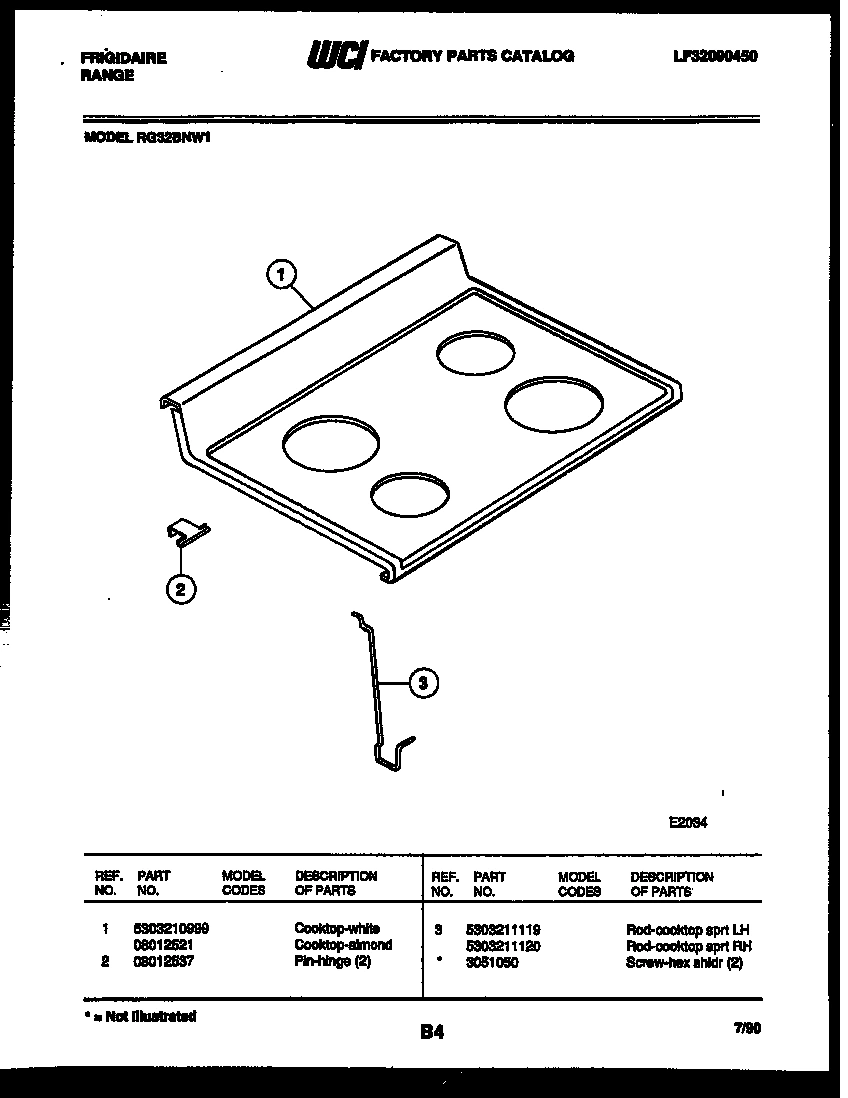 03 - COOKTOP PARTS