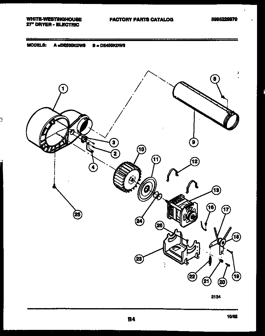 05 - BLOWER AND DRIVE PARTS