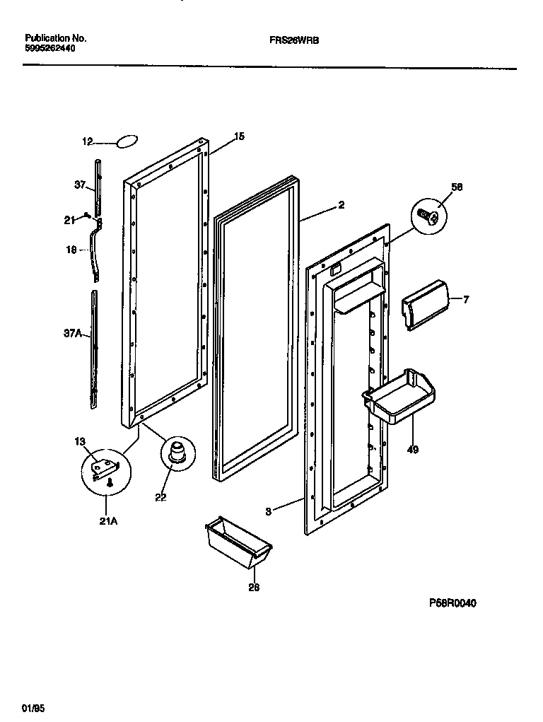 04 - REFRIGERATOR DOOR
