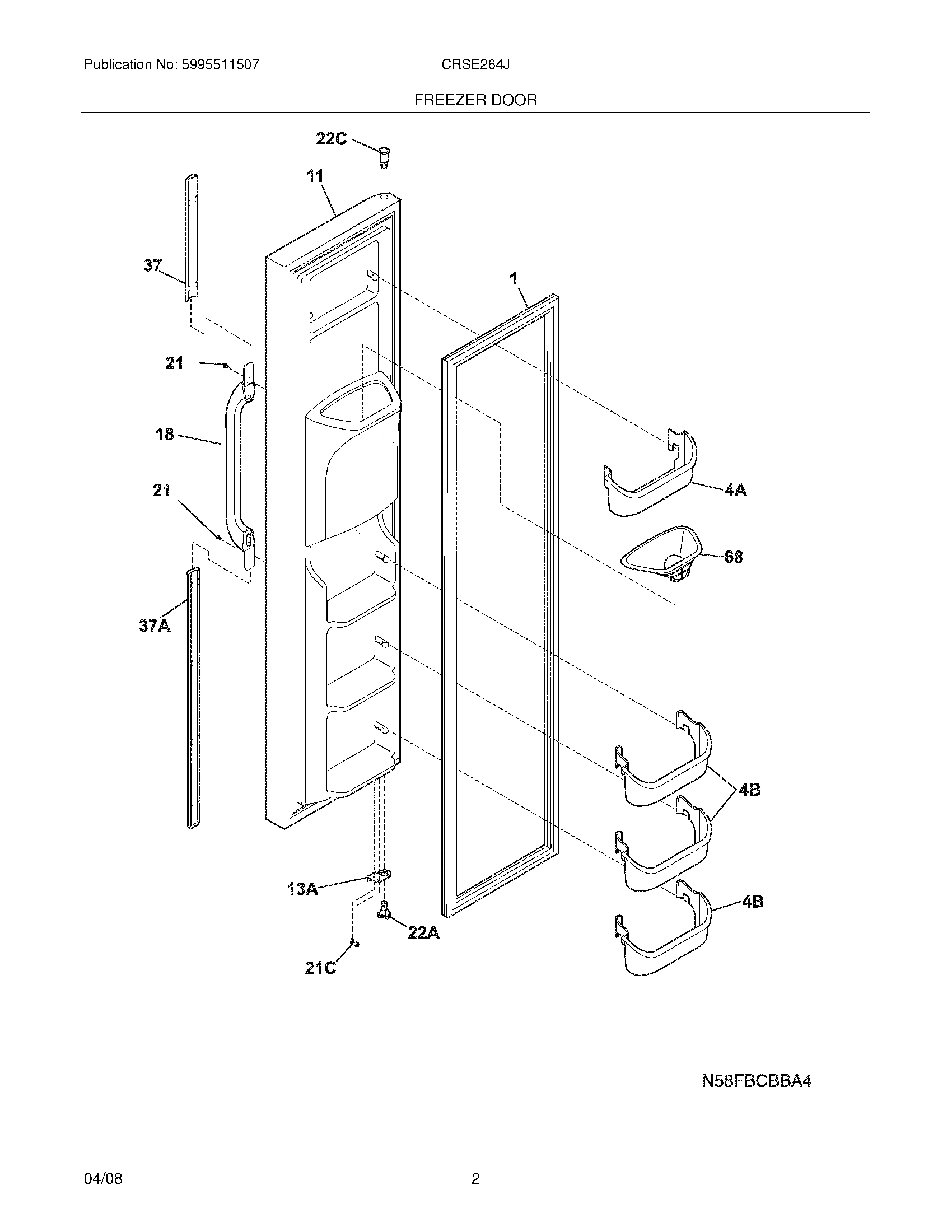 03 - FREEZER DOOR