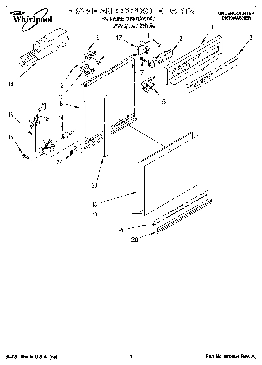 01 - FRAME AND CONSOLE
