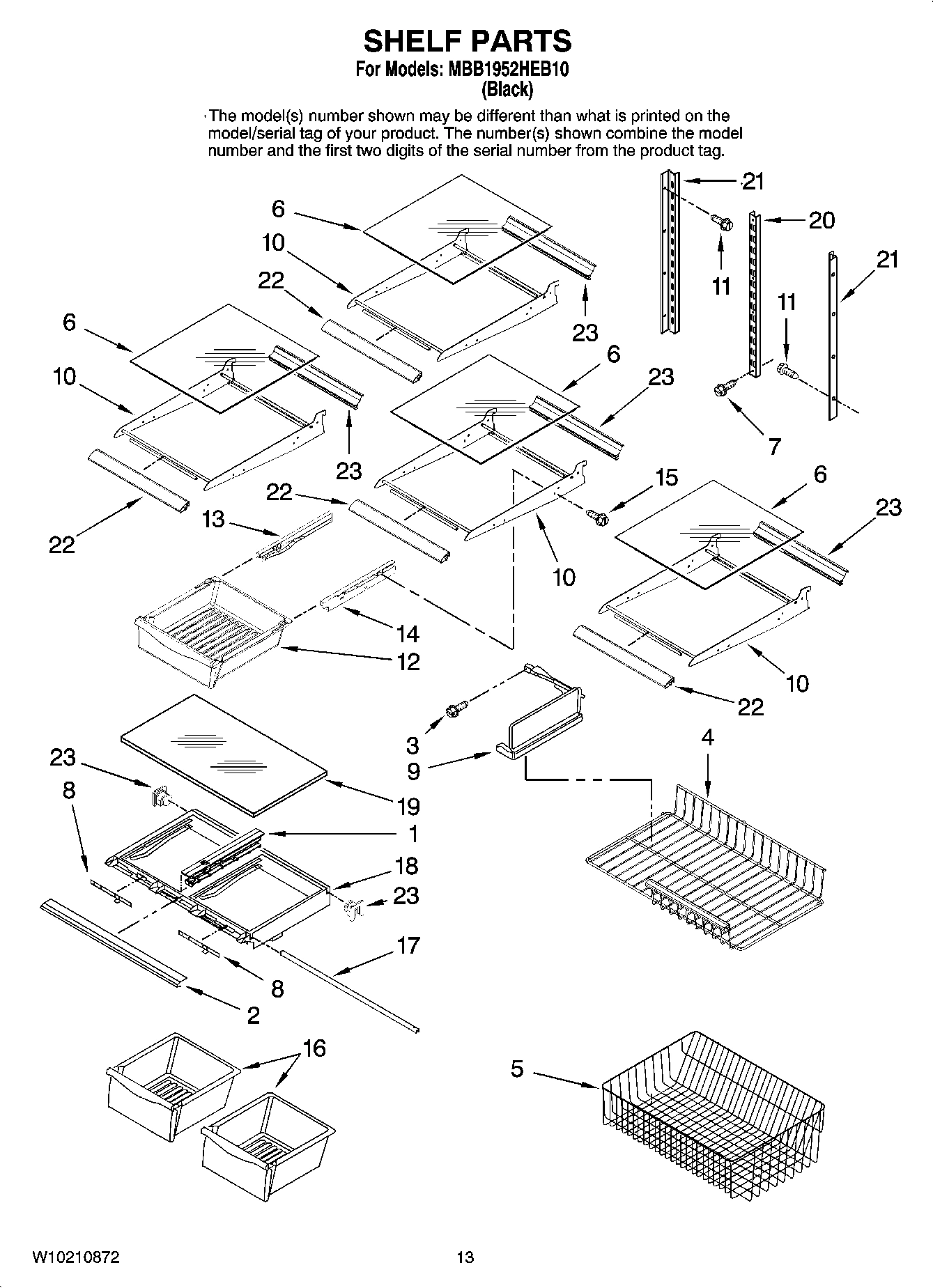 07 - SHELF PARTS, OPTIONAL PARTS