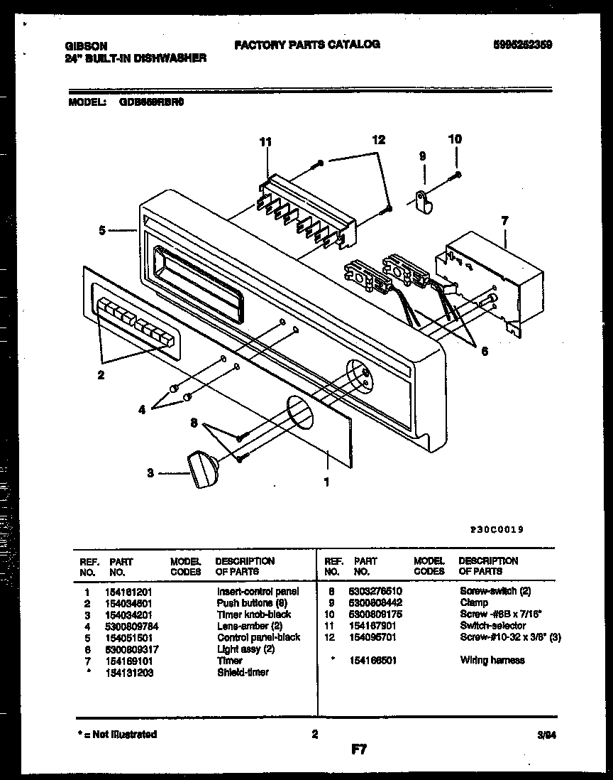02 - CONSOLE AND CONTROL PARTS