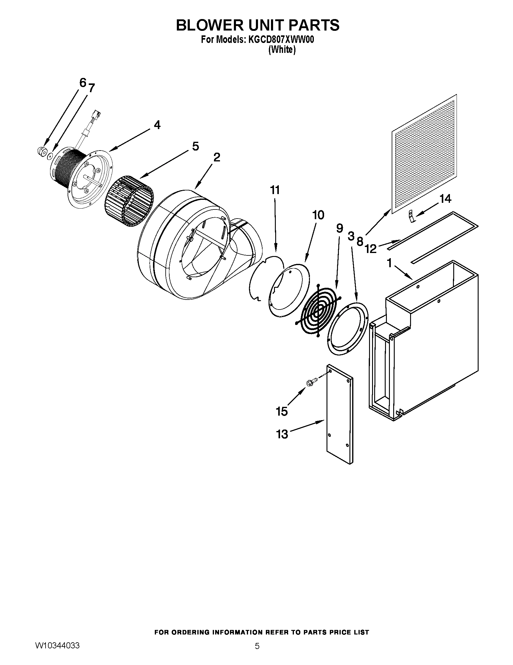 03 - BLOWER UNIT PARTS